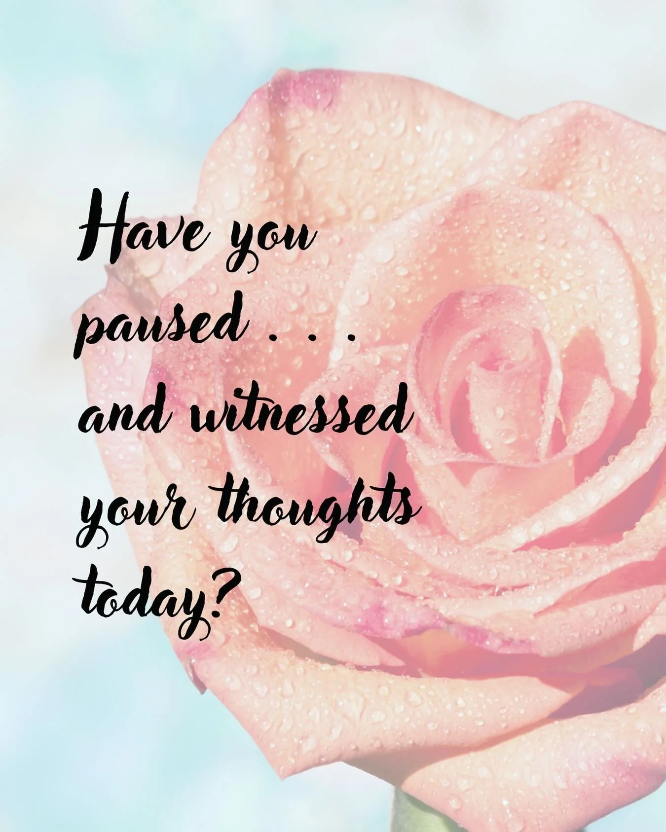 Something as simple (but not easy) as pausing mid-thought &mdash; especially ones that lean self-referentially negative &mdash; and witnessing it instead of engaging with it can go a long way toward finding peace of mind. It takes practice. Maybe the