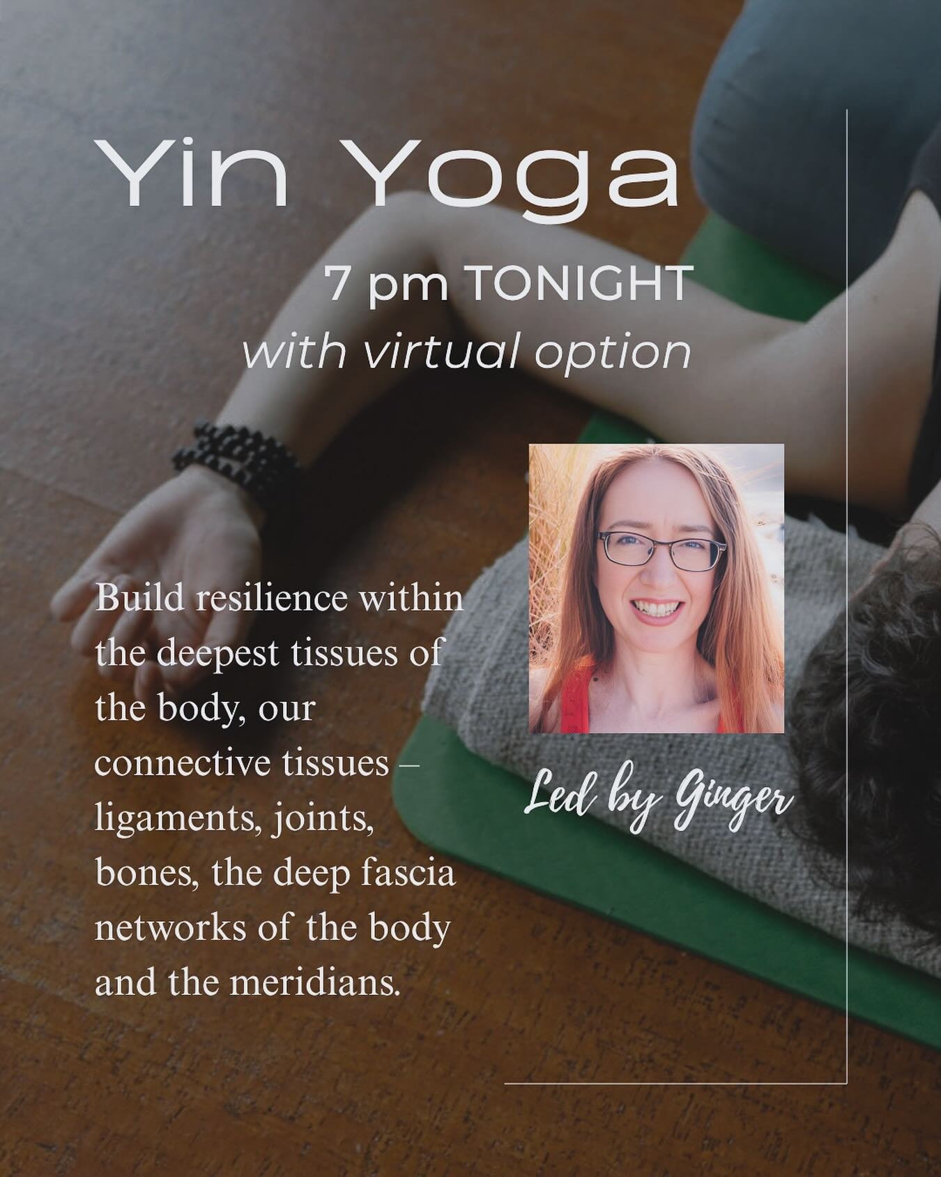 Take a midweek reset with Yin Yoga led by Ginger. Offering a virtual option tonight. 
Book your spot: https://www.studiobookingonline.com/magnoliayogaandhealingarts/classes.html
👉🔗bio
.
.
.
#yinyoga #virtualyin #midweekyogarecharge