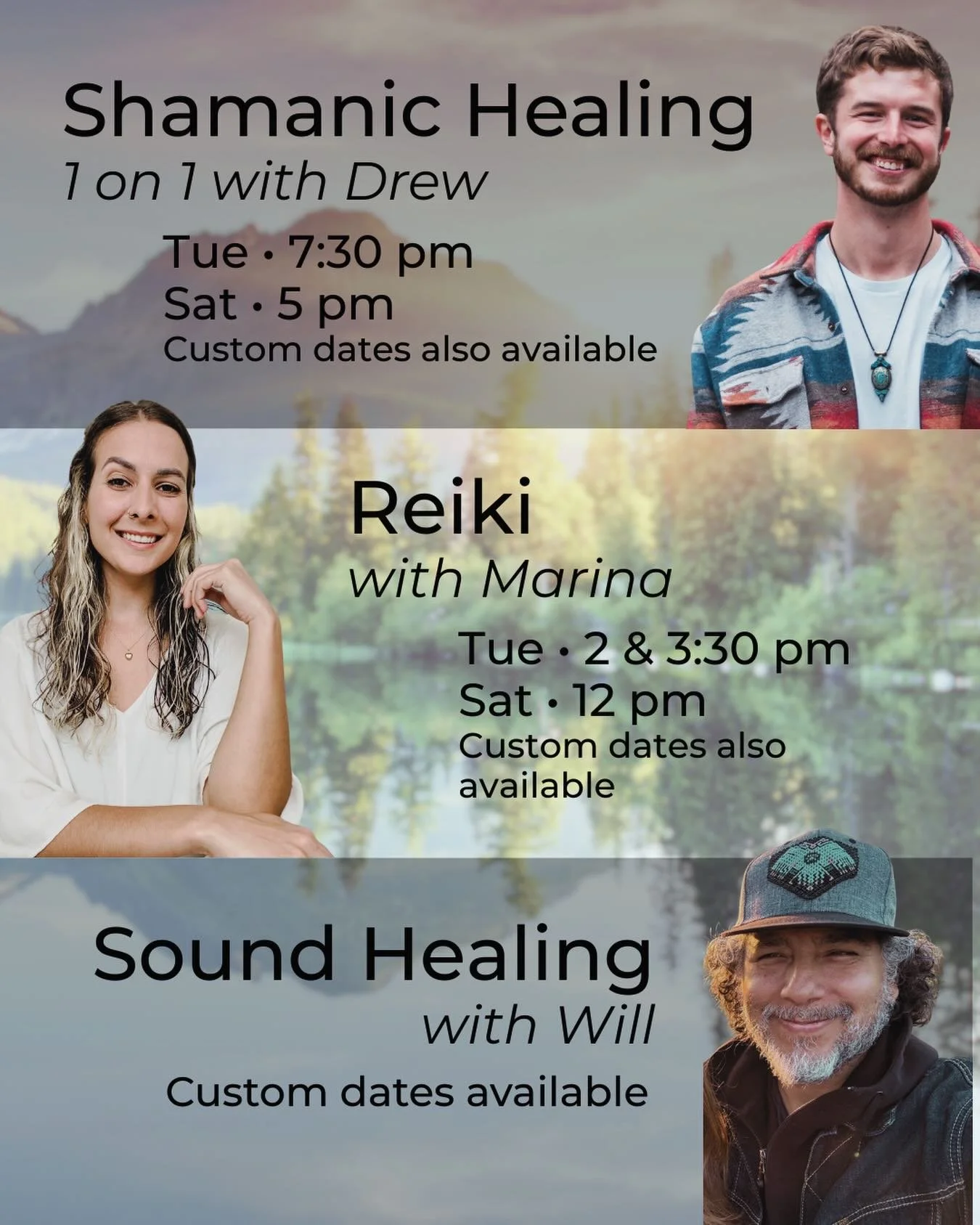 We&rsquo;re more than just a yoga studio. 
Not that offering yoga alone is insufficient &mdash; yoga is a complete cosmology and practice! We believe that the path to healing is manifold, and bringing as many inner work modalities to the community (a