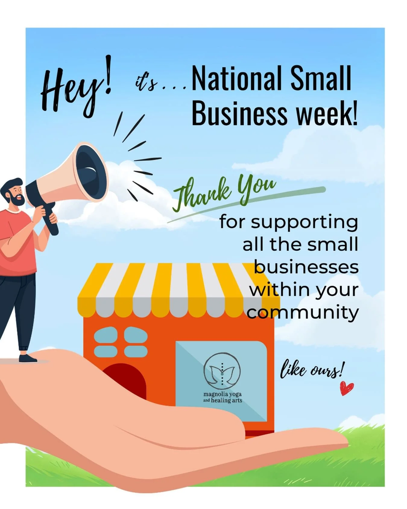 This week: shop, eat and support small❤️
Join us for in-person and/or virtual classes, 7 days a week✨
#nationalsmallbusinessweek #supportsmallbusiness #neighborhoodlove #seattleyogastudio