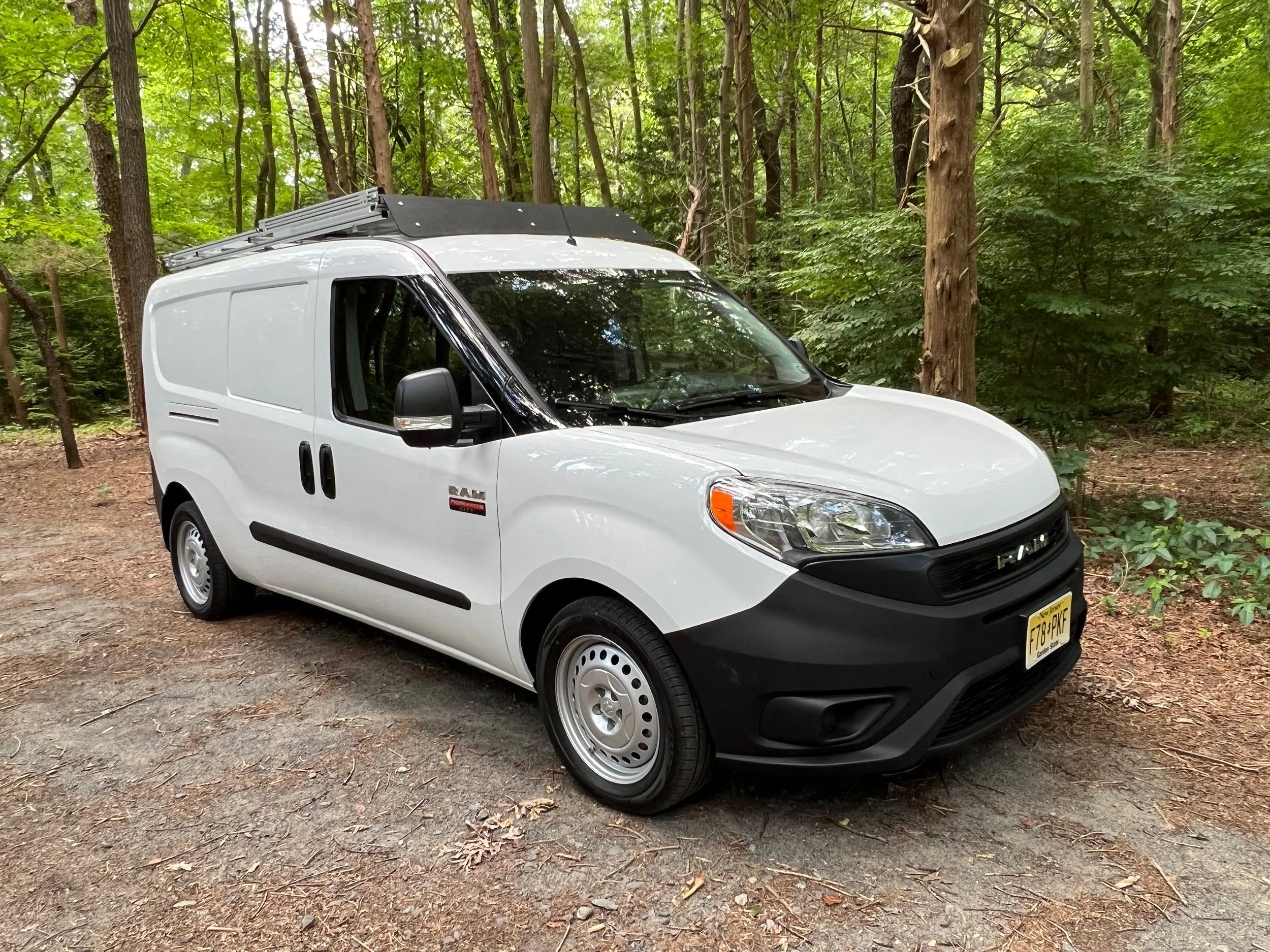The RAM Promaster City was selected for this product line because of its form factor, which lends itself to the boxy livability inside. Ease of use and serviceability along with reliability and cost. And it's just so stinking cute!