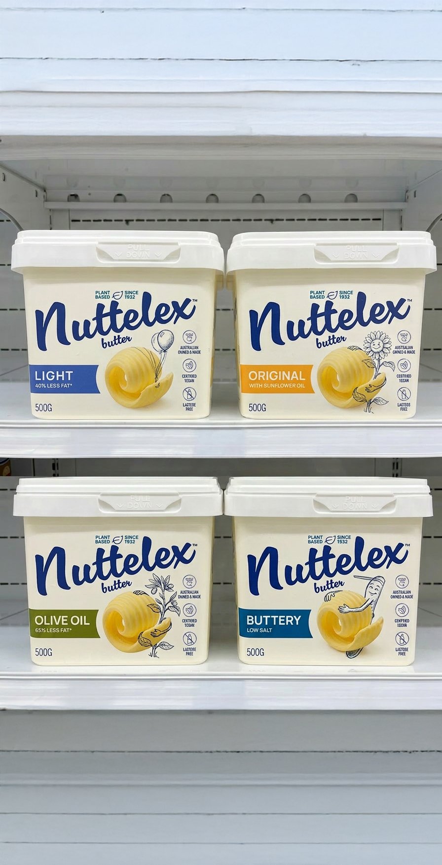 Reimagining Nuttelex: Packaging Designed to Stand Out on Shelf