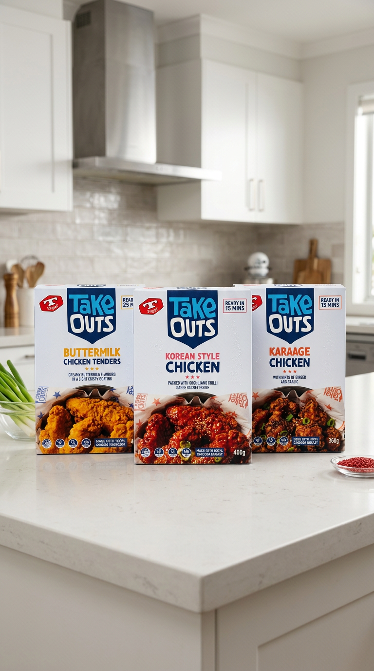 Tegel Take Outs: A Packaging System Built for the Modern Freezer Aisle