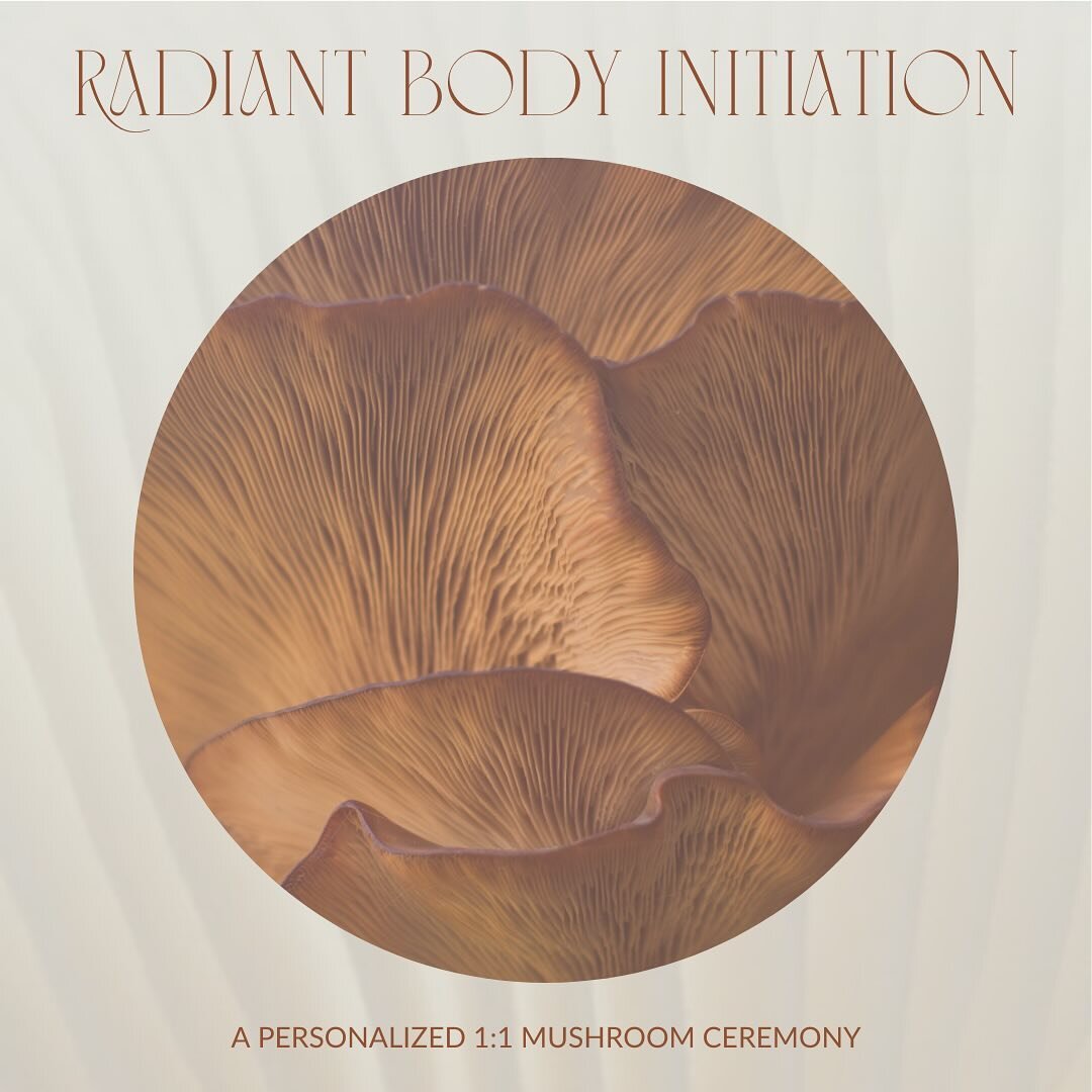 ✨&nbsp;Welcome Radiant Body Initiation ✨

Have you been wanting to have a private plant medicine ceremony in the comfort of your own sanctuary? I&rsquo;m happy to announce my 1:1 sacred plant medicine ceremony offering - Radiant Body Initiation. 

🤍
