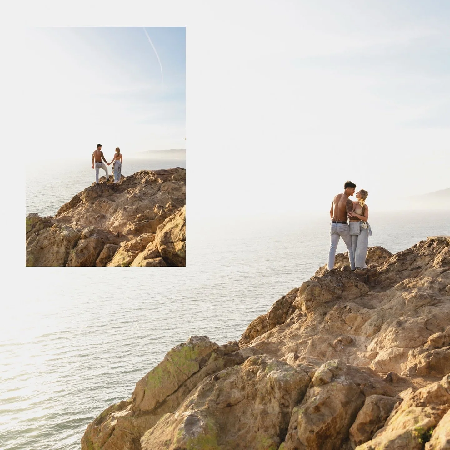 When the world fades away &amp; it&rsquo;s just the two of you&hellip; just love moving as freely as the tide ✨🌊