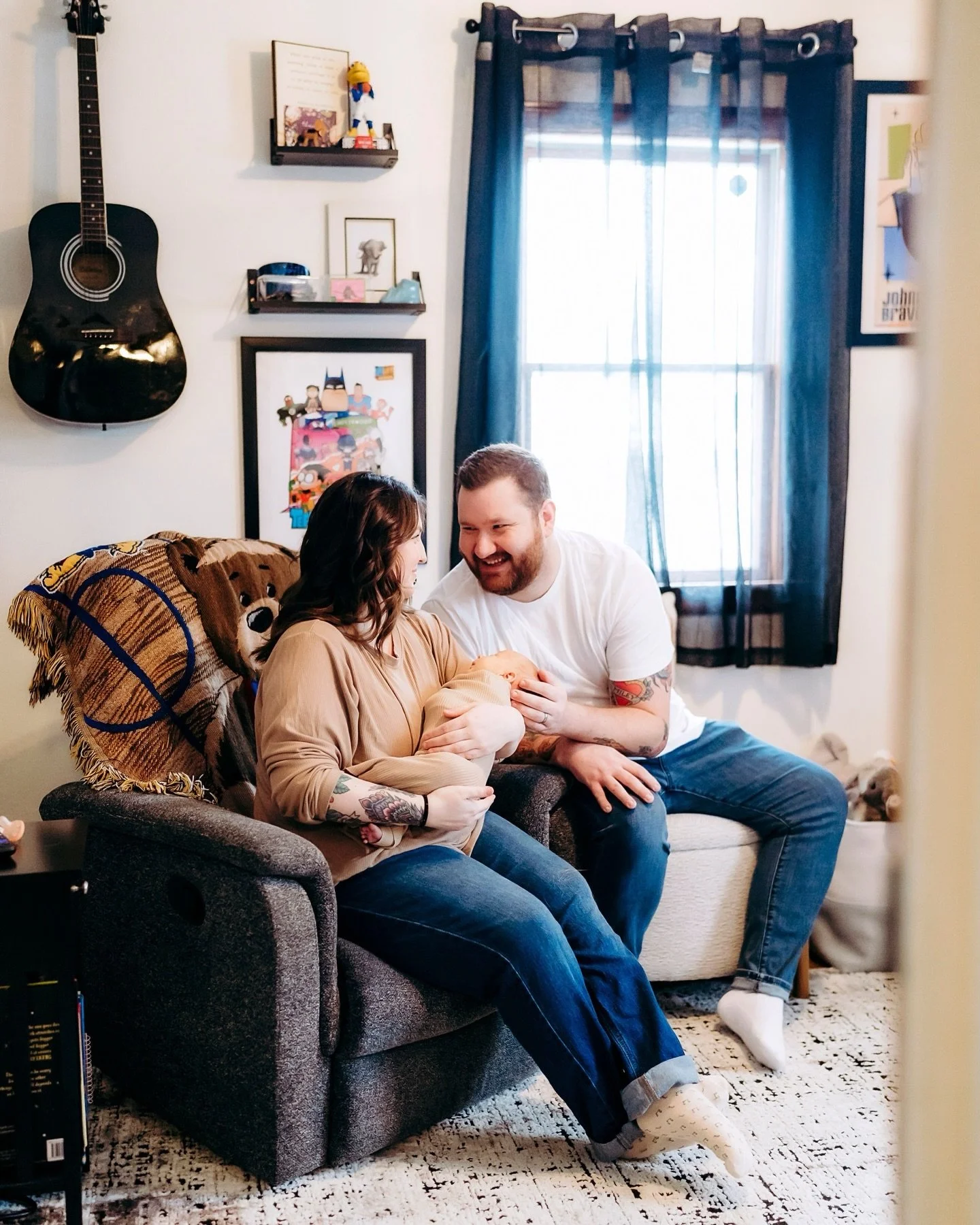 If you&rsquo;re expecting &amp; searching for a newborn photographer in Eastern Indiana or Central Indiana, here&rsquo;s what I want you to know:

Your home is enough.  Your love is enough.  This season, even the messy parts, is worthy of being docum