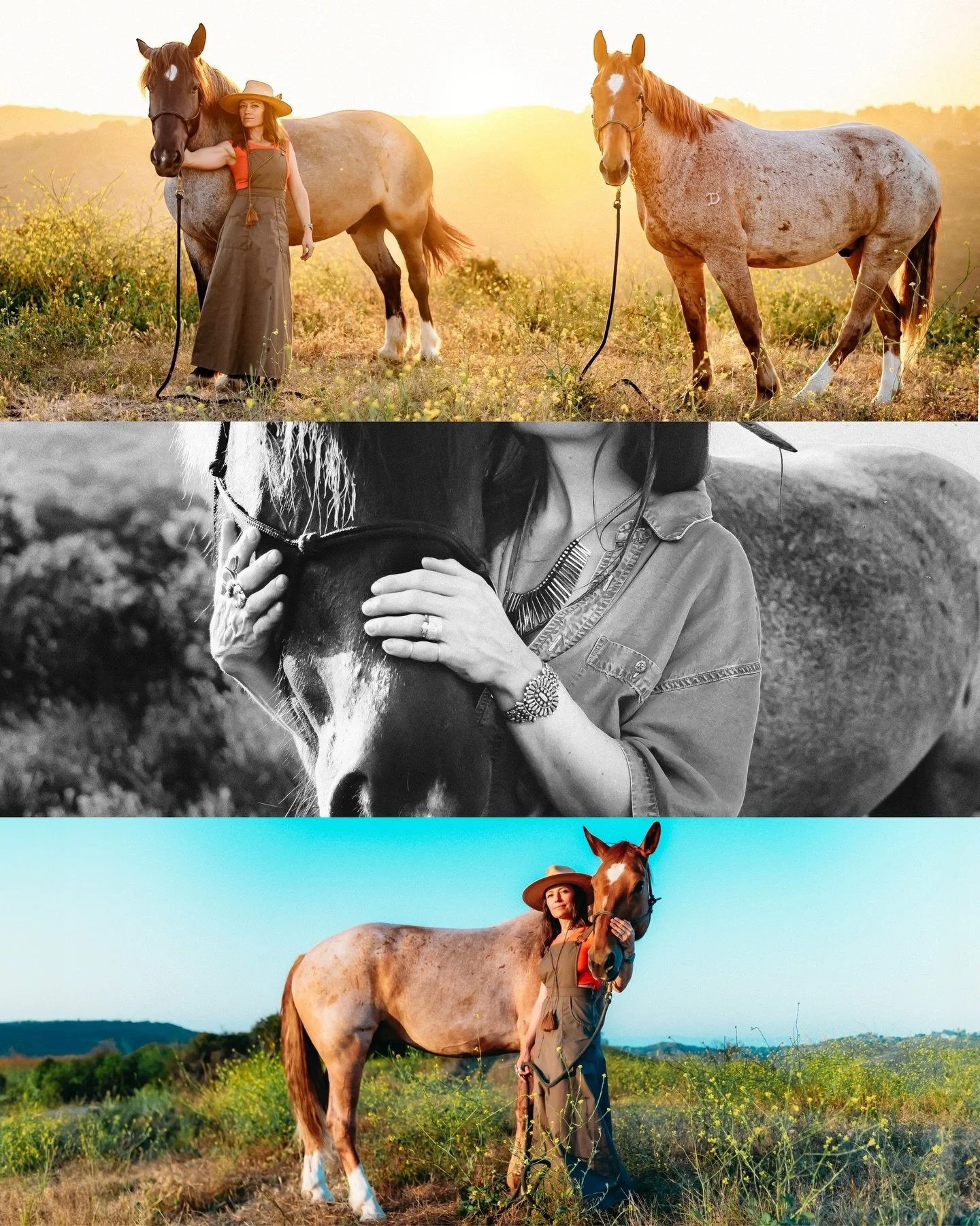 This session felt like stepping into a country song 🌾 Warm light, soft moments, and that kind of connection you don&rsquo;t have to force.

Families. Couples. Seniors. Horse girls at heart&hellip; 
I&rsquo;m currently booking Indiana equestrian life