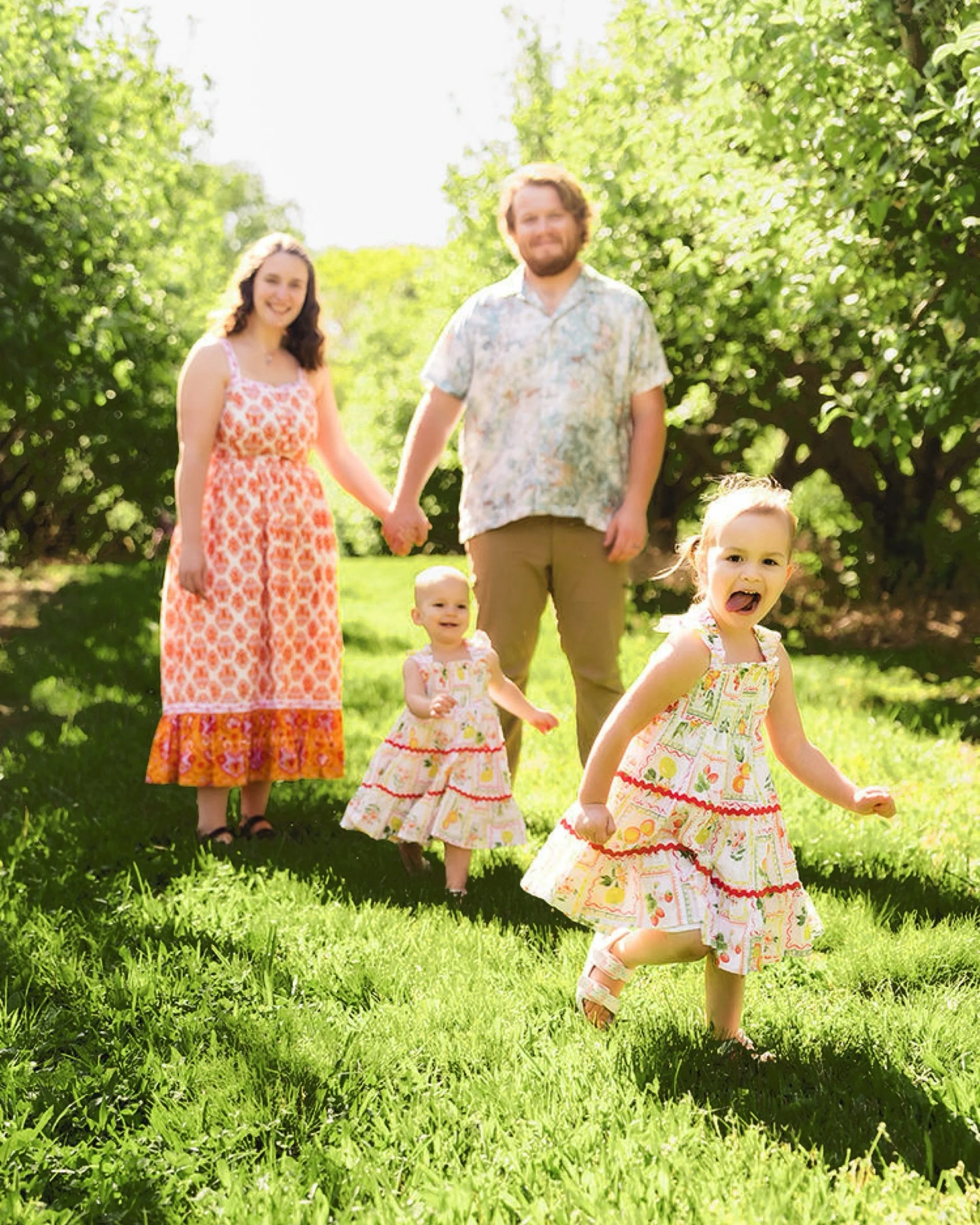 Proof that family photos don&rsquo;t require everyone to sit still and smile at the camera 🤍

Sometimes the best photo is the one where your toddler is sprinting away, your baby is figuring out walking, and you&rsquo;re just standing there admiring 