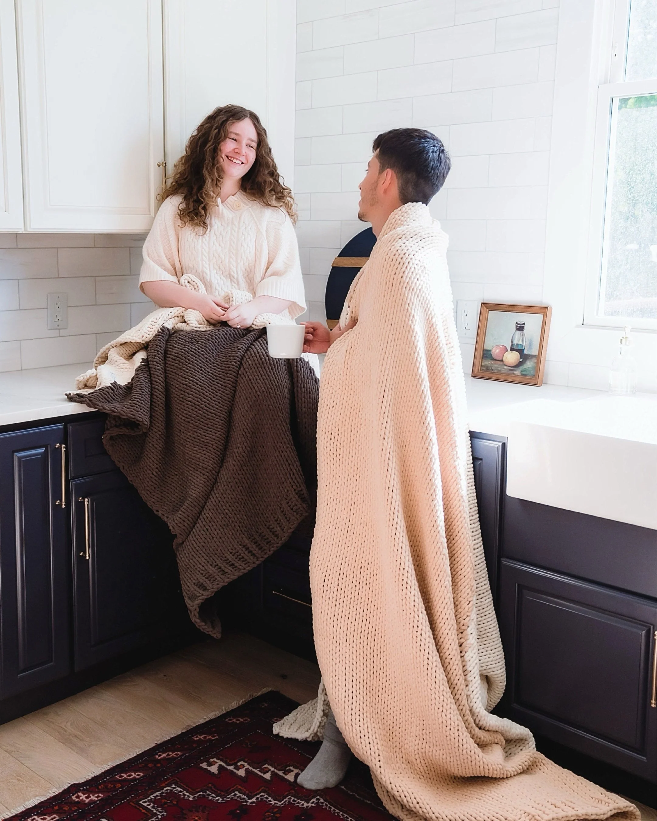 Some things are worth wrapping yourself in.

Cozy knit textures, timeless design, and the kind of softness you have to feel to believe. ✨