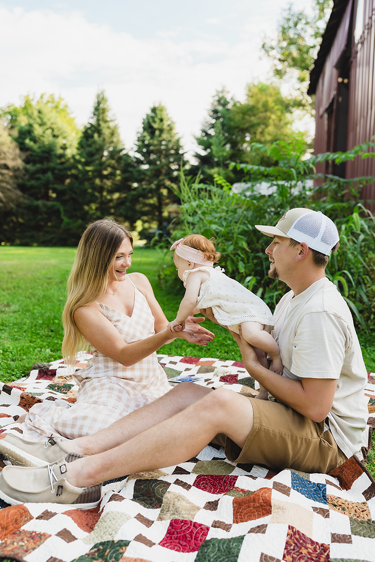 One Year, So Much Love | A First Birthday Family Session