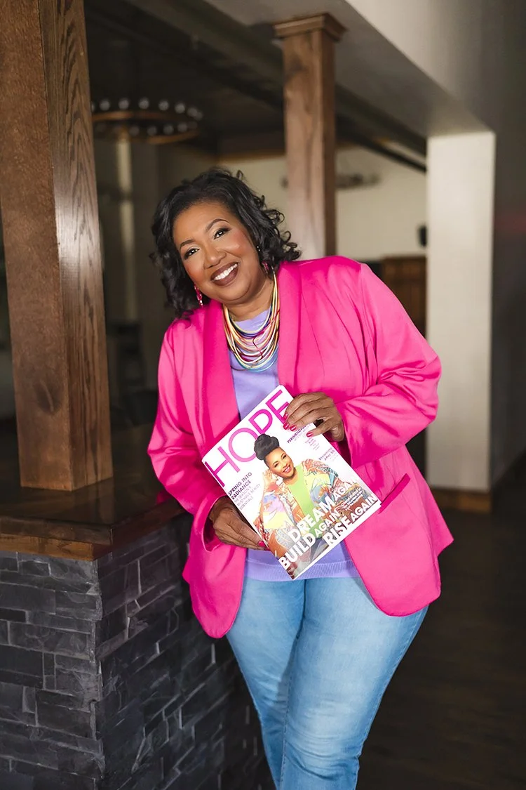Authentic branding photography for a magazine celebrating 20 years of inspiring women.