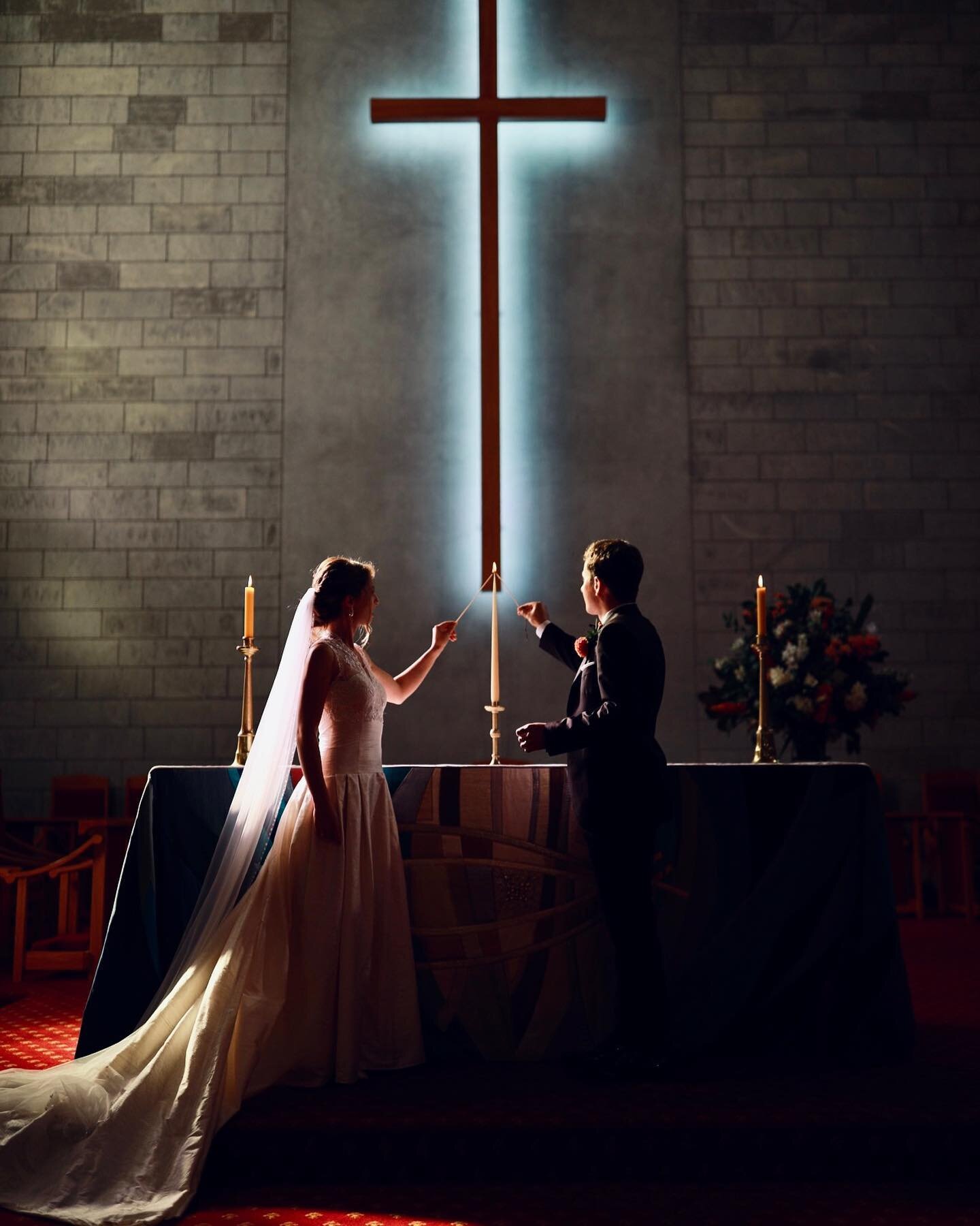 A quiet moment during the ceremony.