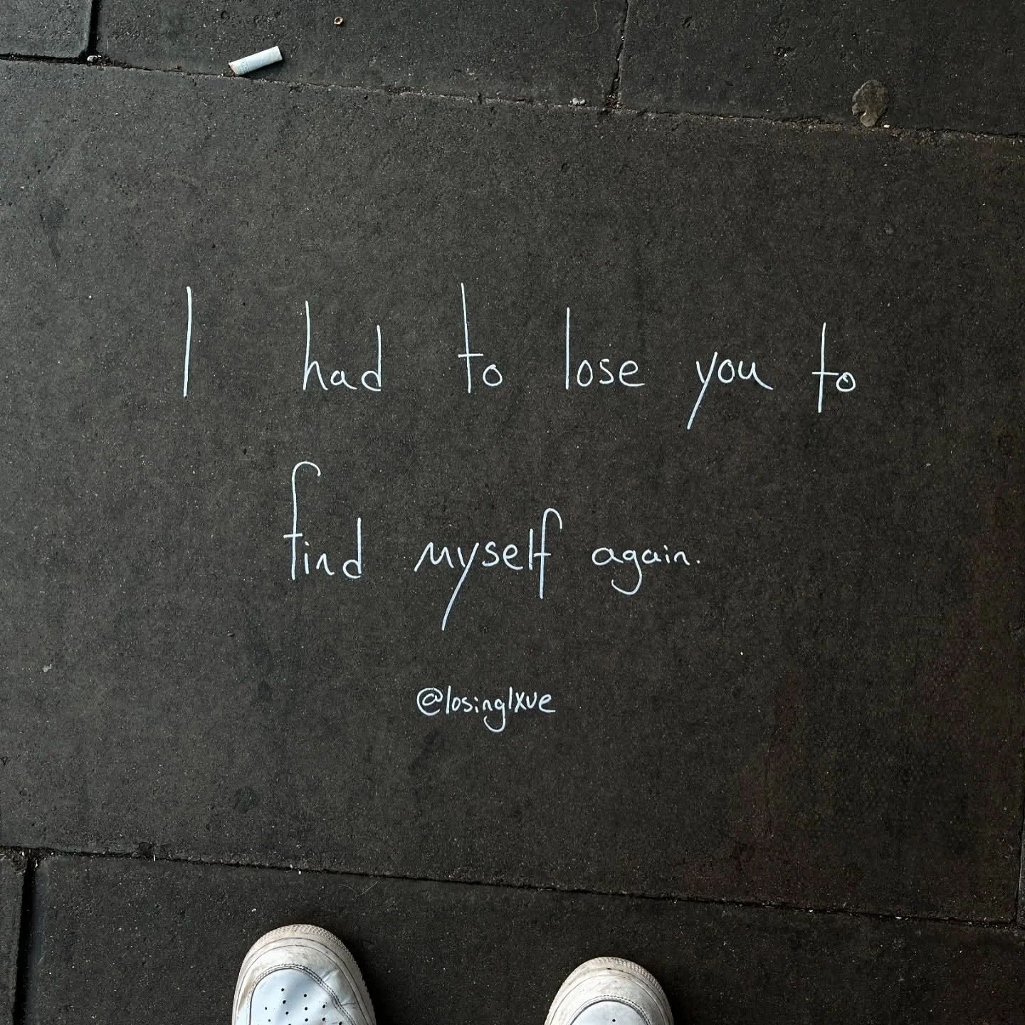 "i had to lose you to find myself again"
this emotion really shaped losinglove into what it is today. a direct response to my life and experiences.
when i lost you and the love we had it made me realize just how out of touch i had truly