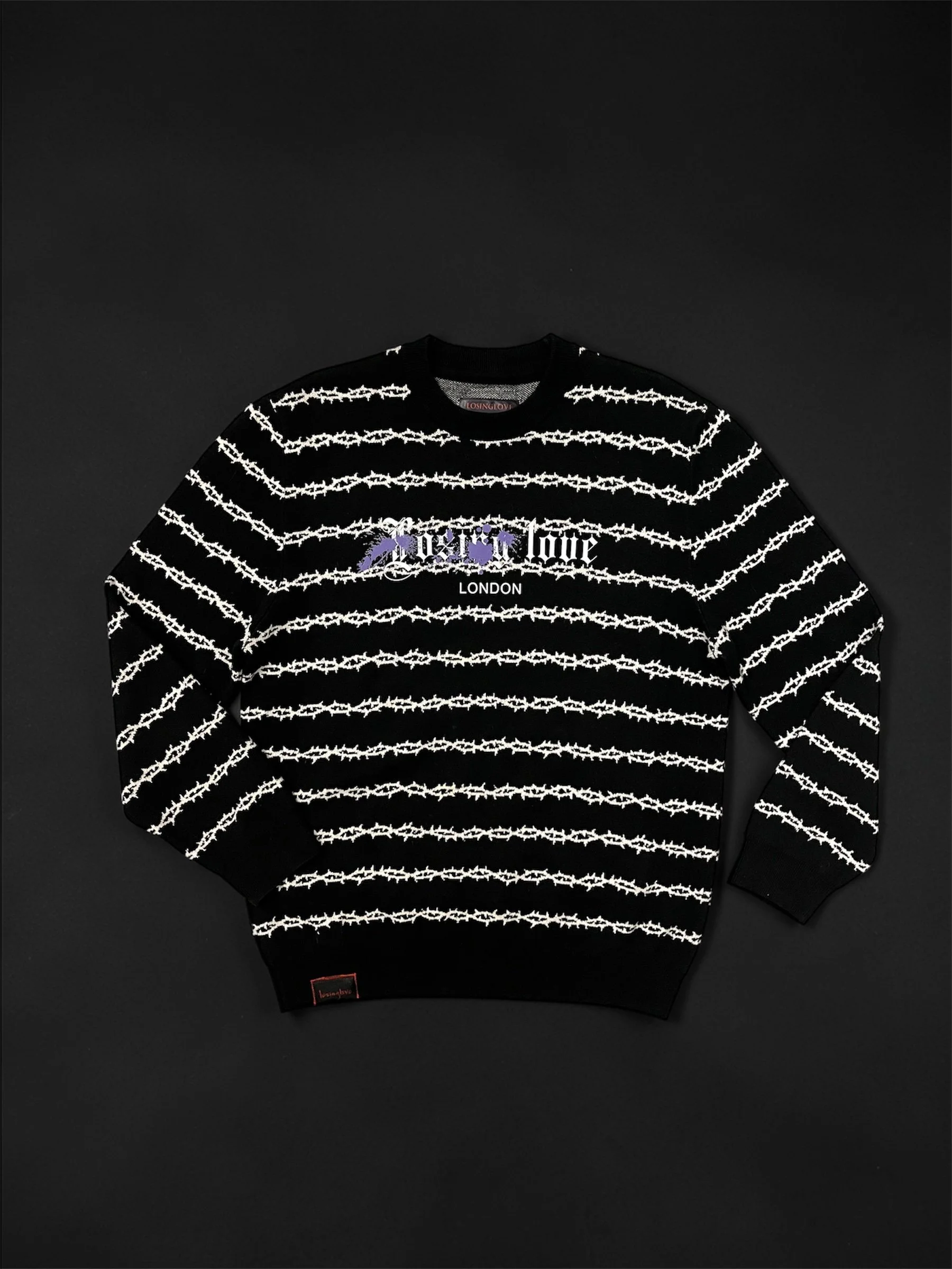 Caged Knitted sweater