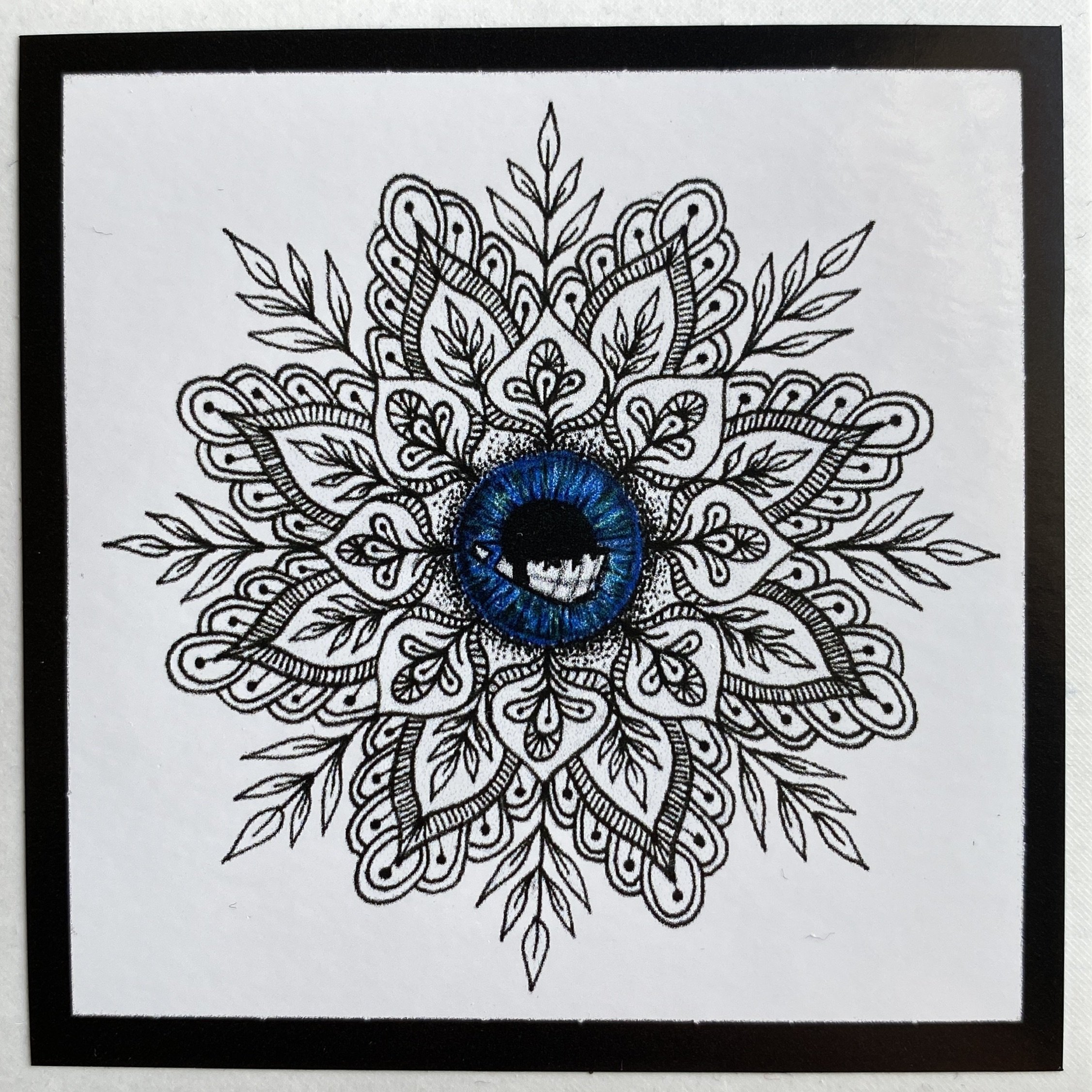 All Seeing Mandala Sticker