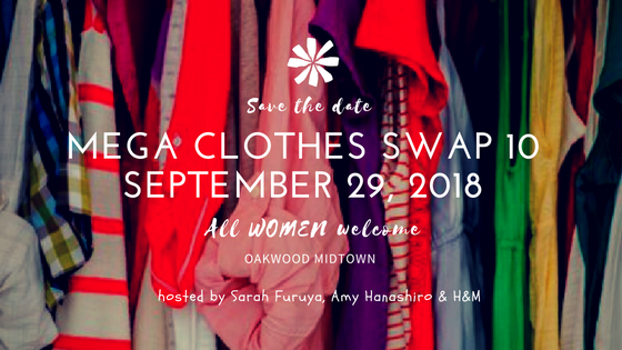 Mega Clothing Swap Recap - September 29, 2018