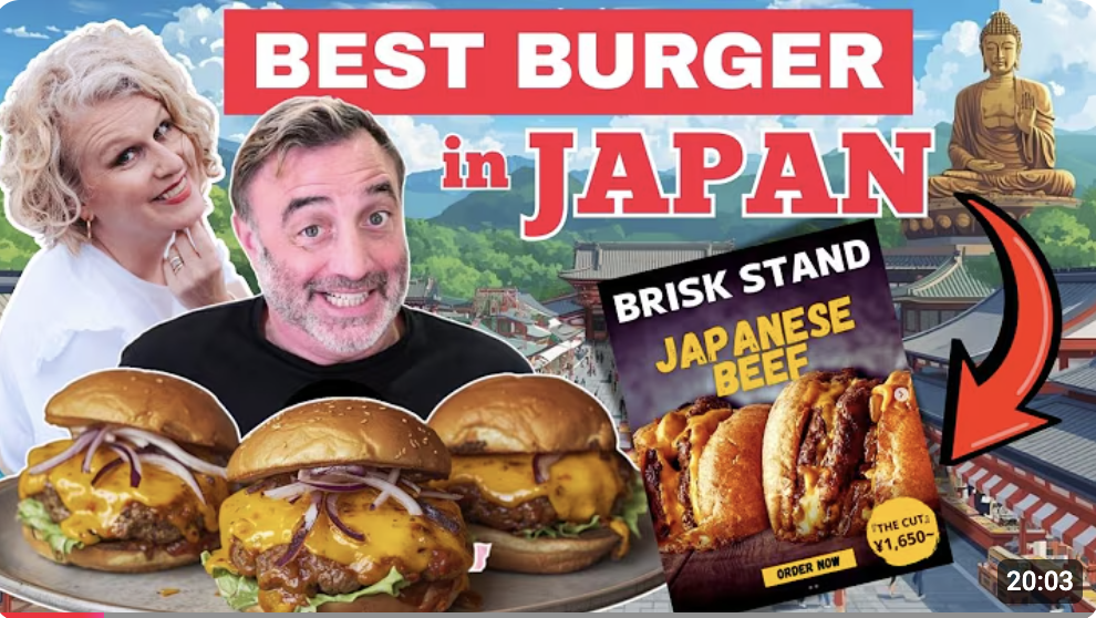 Life coaching, purpose, and the best burger in Japan…