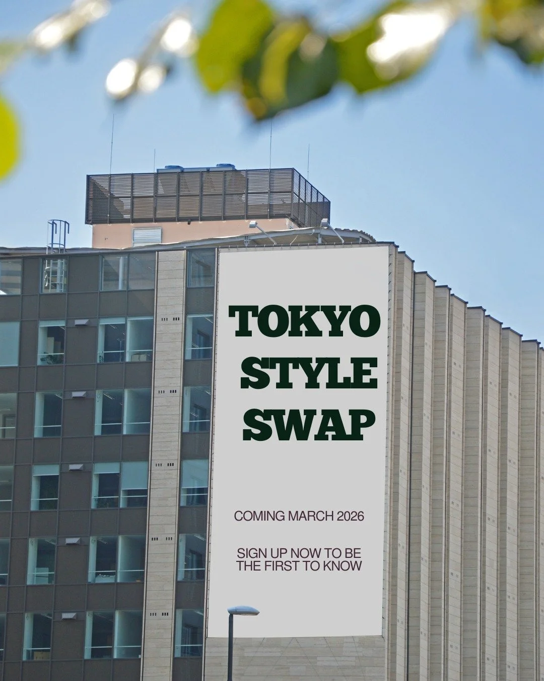 🌸 TOKYO STYLE SWAP - SPRING 2026 IS COMING! 🌸

What didn't you wear this season? What do you want to make space for in spring?

Join us for Tokyo's favorite clothing swap event where conscious consumption meets creative community! Whether you're do
