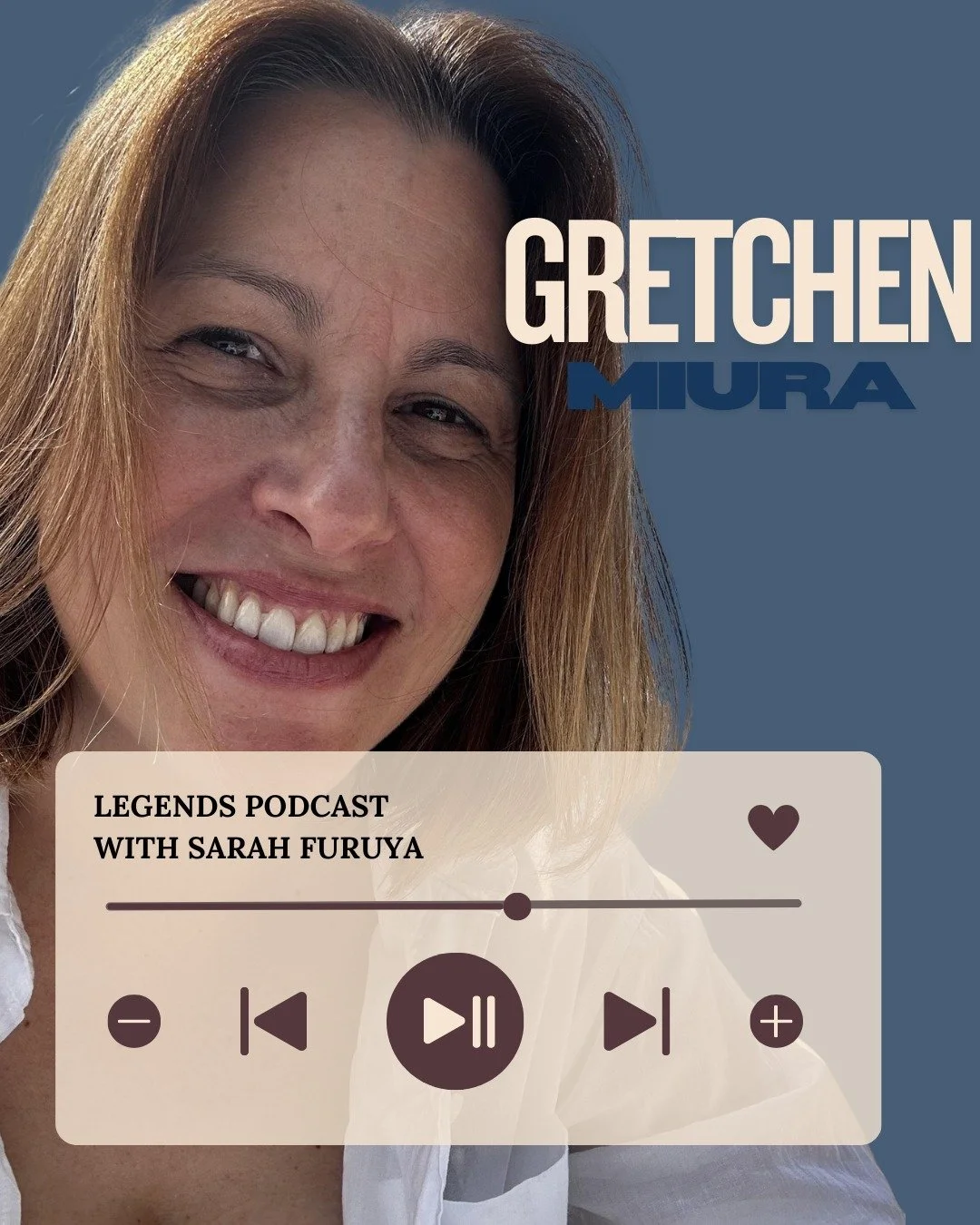 There are many ways to lead a life.

And sometimes, the golden thread running through yours has scales. 🐉

In this episode of the Legends Podcast, I sit down with the extraordinary Gretchen Miura to trace the dragons that have woven themselves quiet