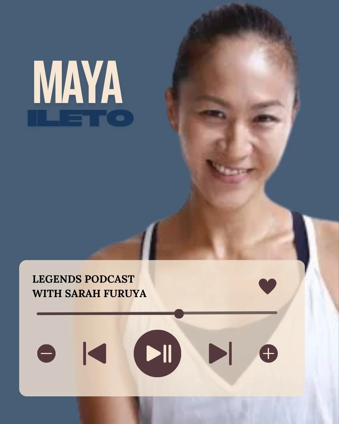 There are many ways to lead a life.

Sometimes grief doesn't look like loss. Sometimes it looks like a pivot. A career you leave behind. A version of yourself you have to let go of before you can become who you're meant to be.

Maya Ileto knows this 
