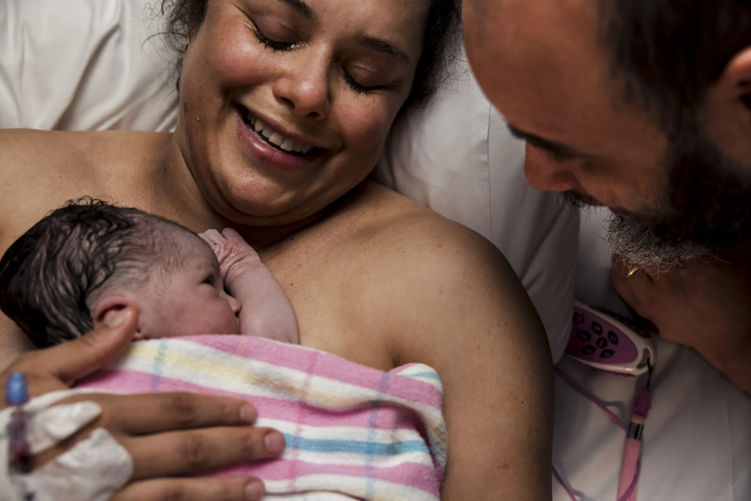 {Birth Story} : " We did it" - Olivia's Birth Story