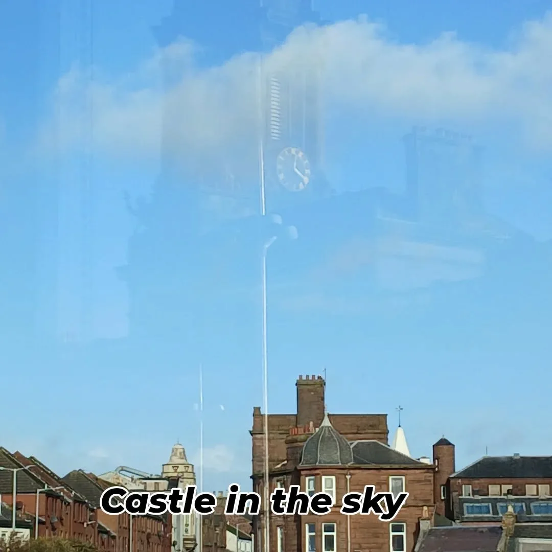 Unexpected 

Amazing what you see when you stop long enough to look. 

The Unexpected view from the Cutty Sark. 

G