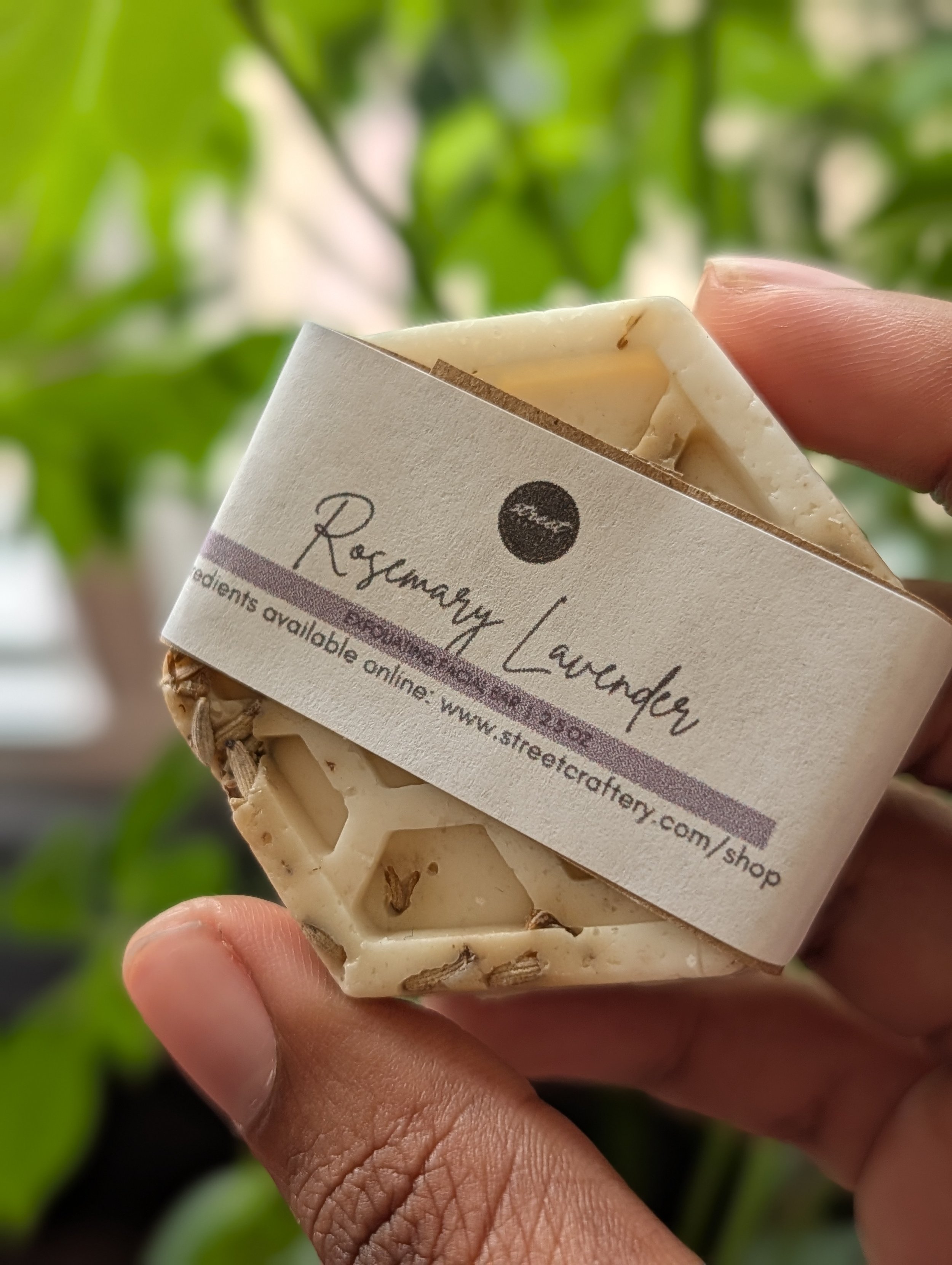 Rosemary Lavender Exfoliating Facial Bar