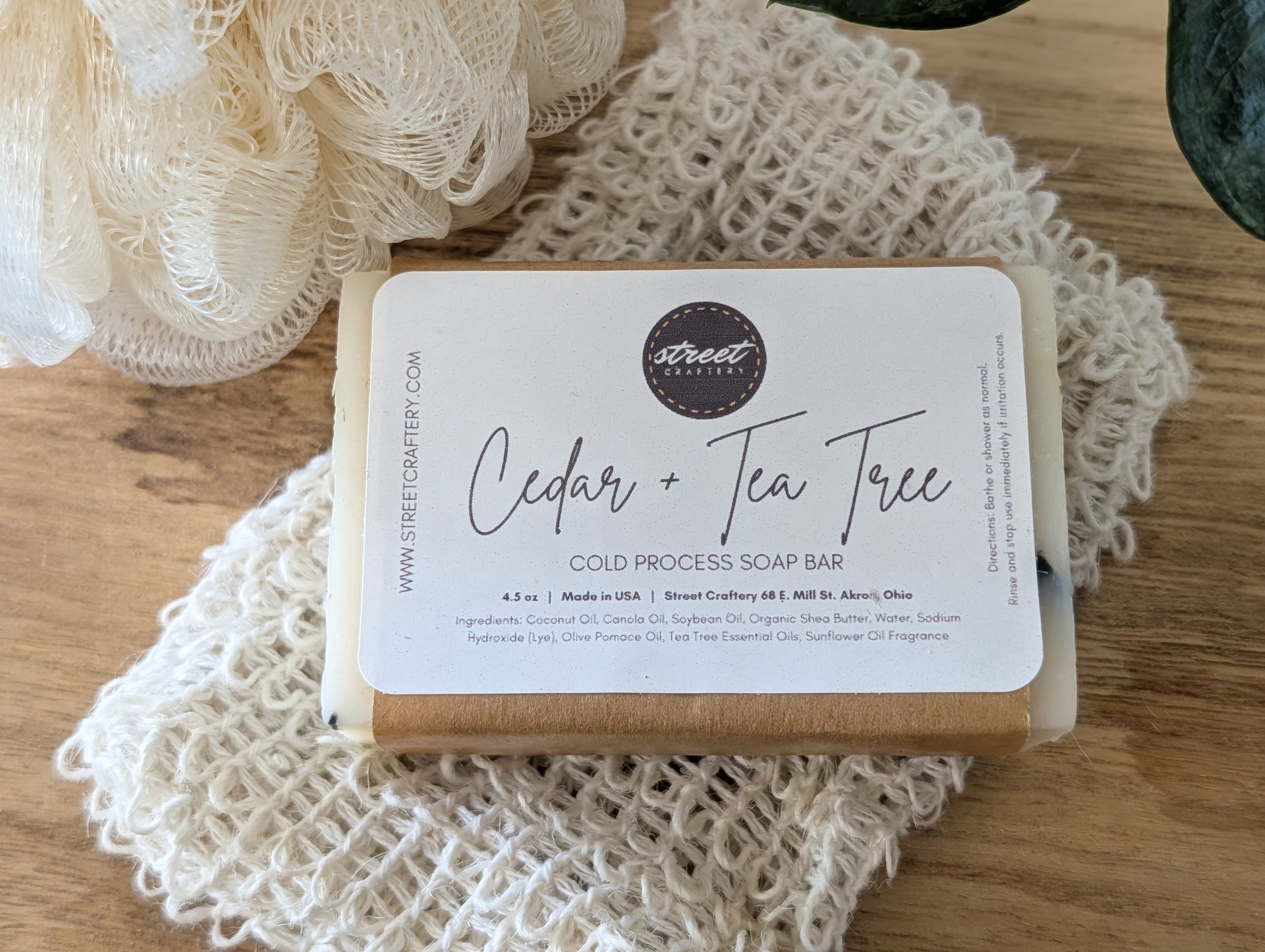 Cedar + Tea Tree Soap Bar