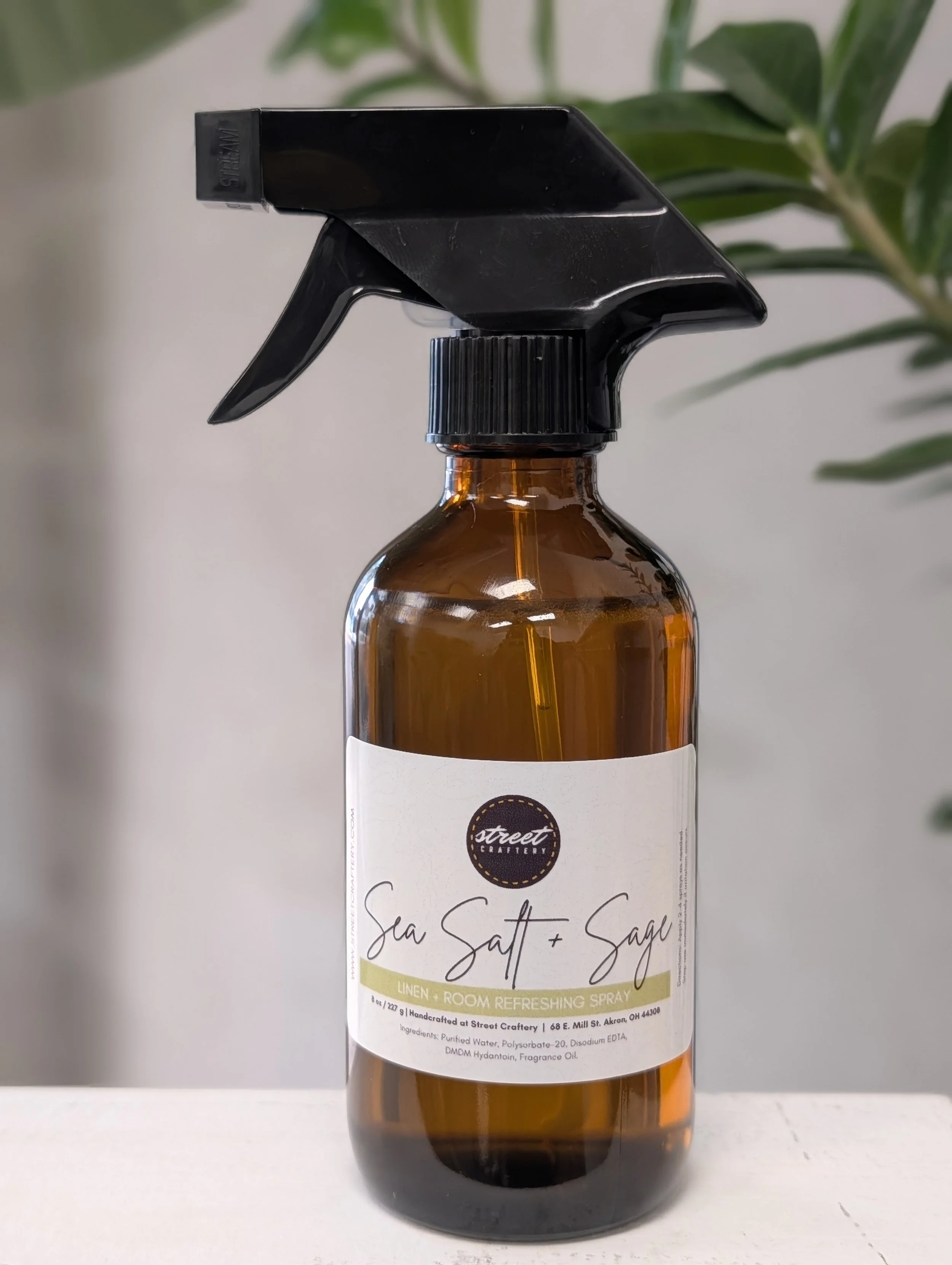 Sea Salt + Sage Linen + Room Spray