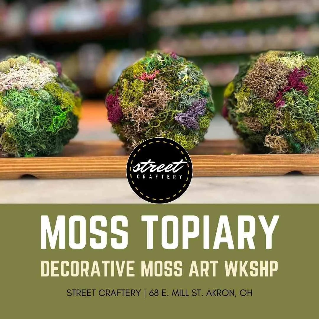 Moss Topiary Ball Workshop