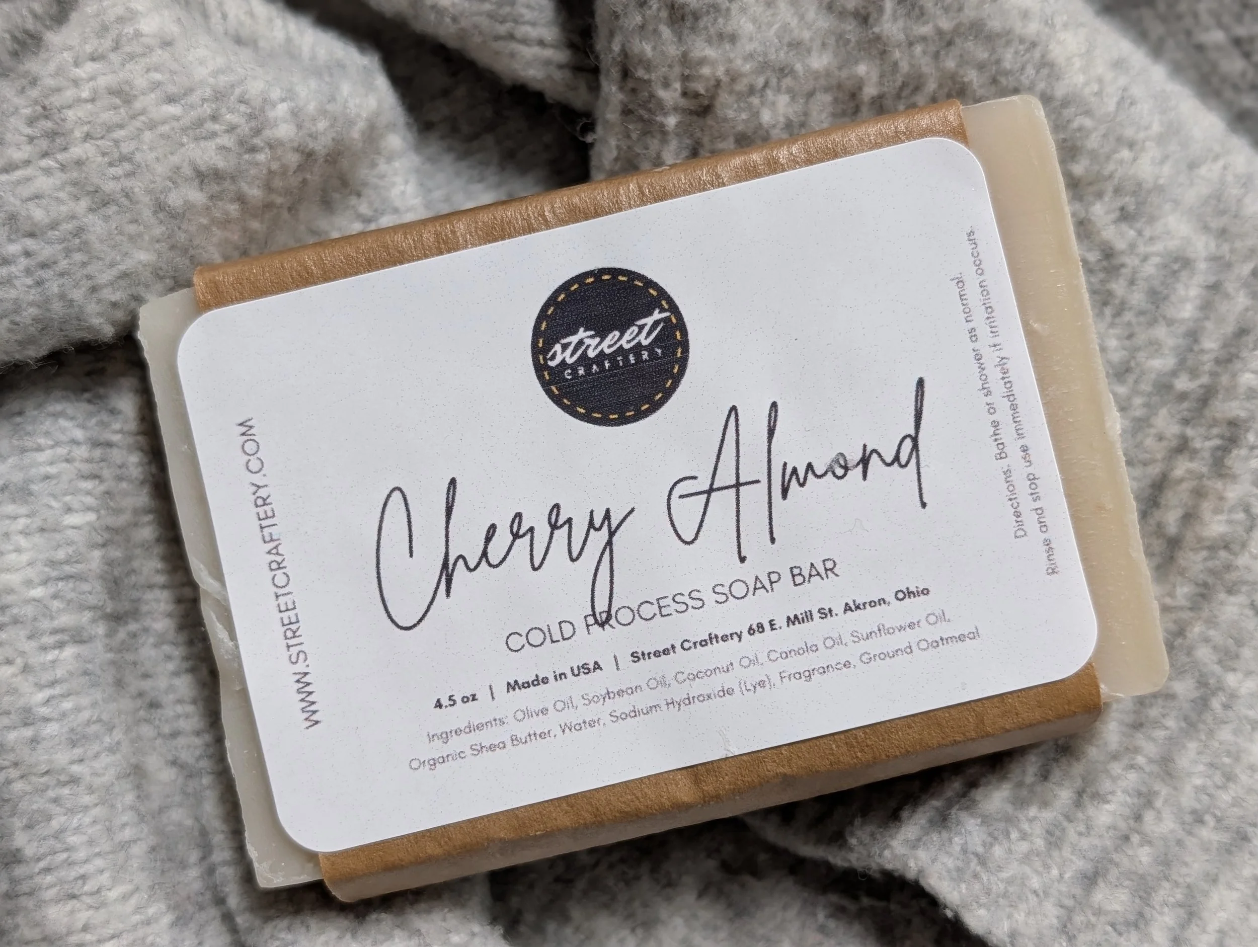 Cherry Almond Soap Bar