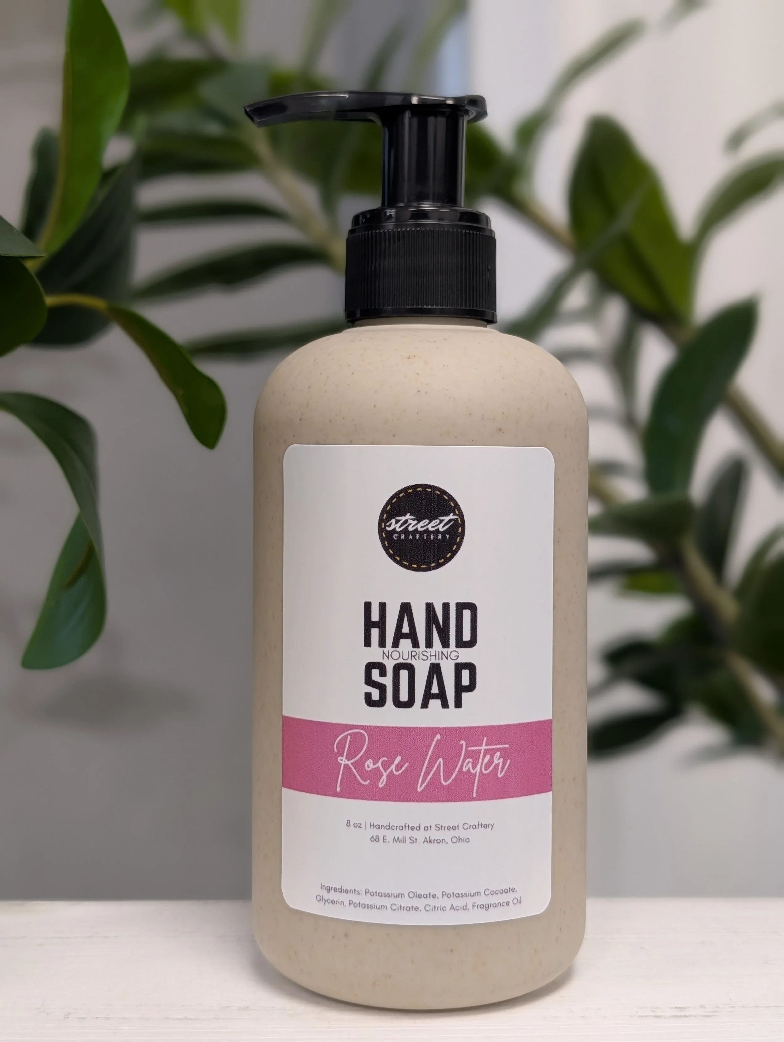Rose Water Luxury Hand Soap