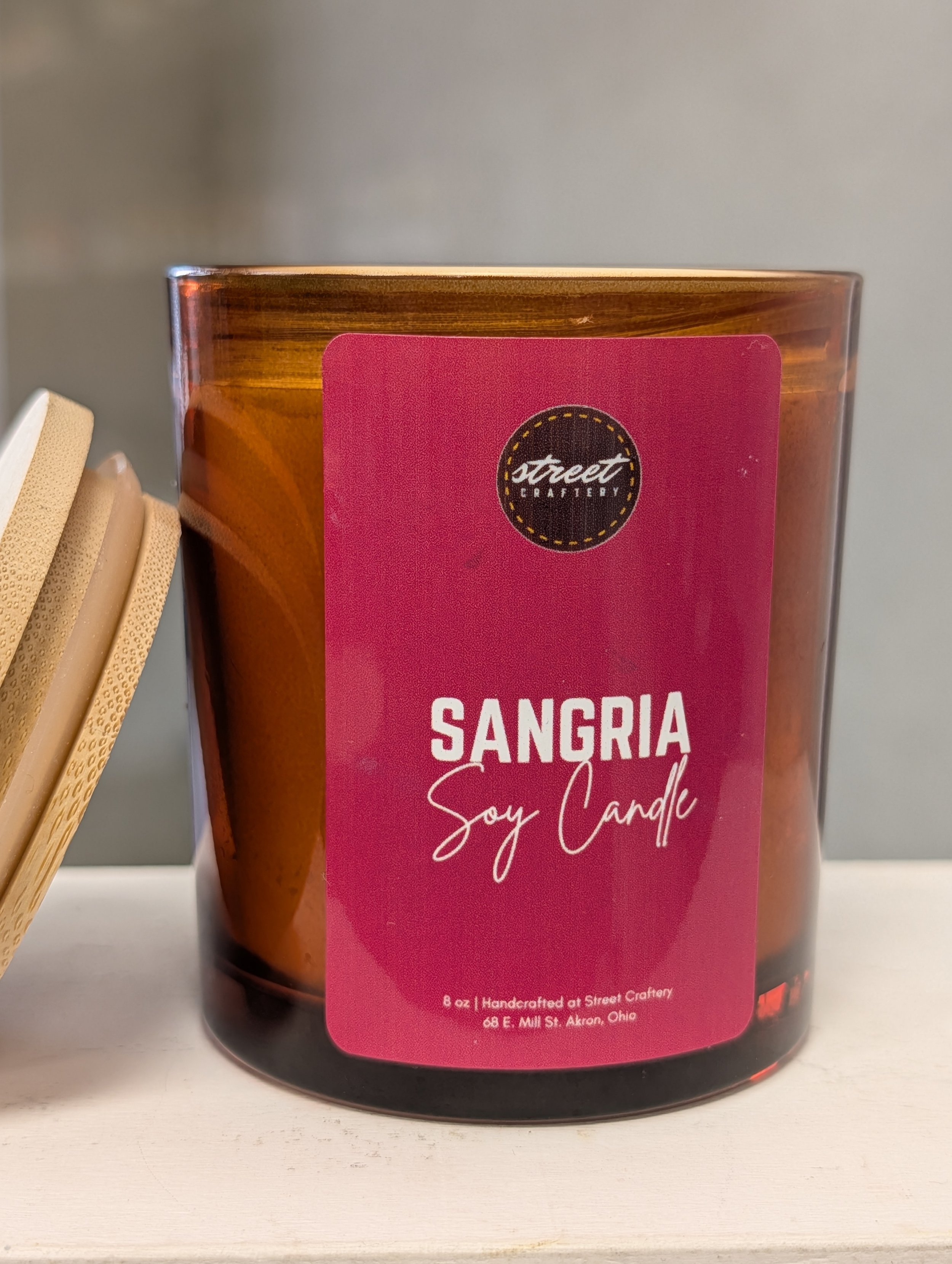Sangria Soy Candle - 8 oz