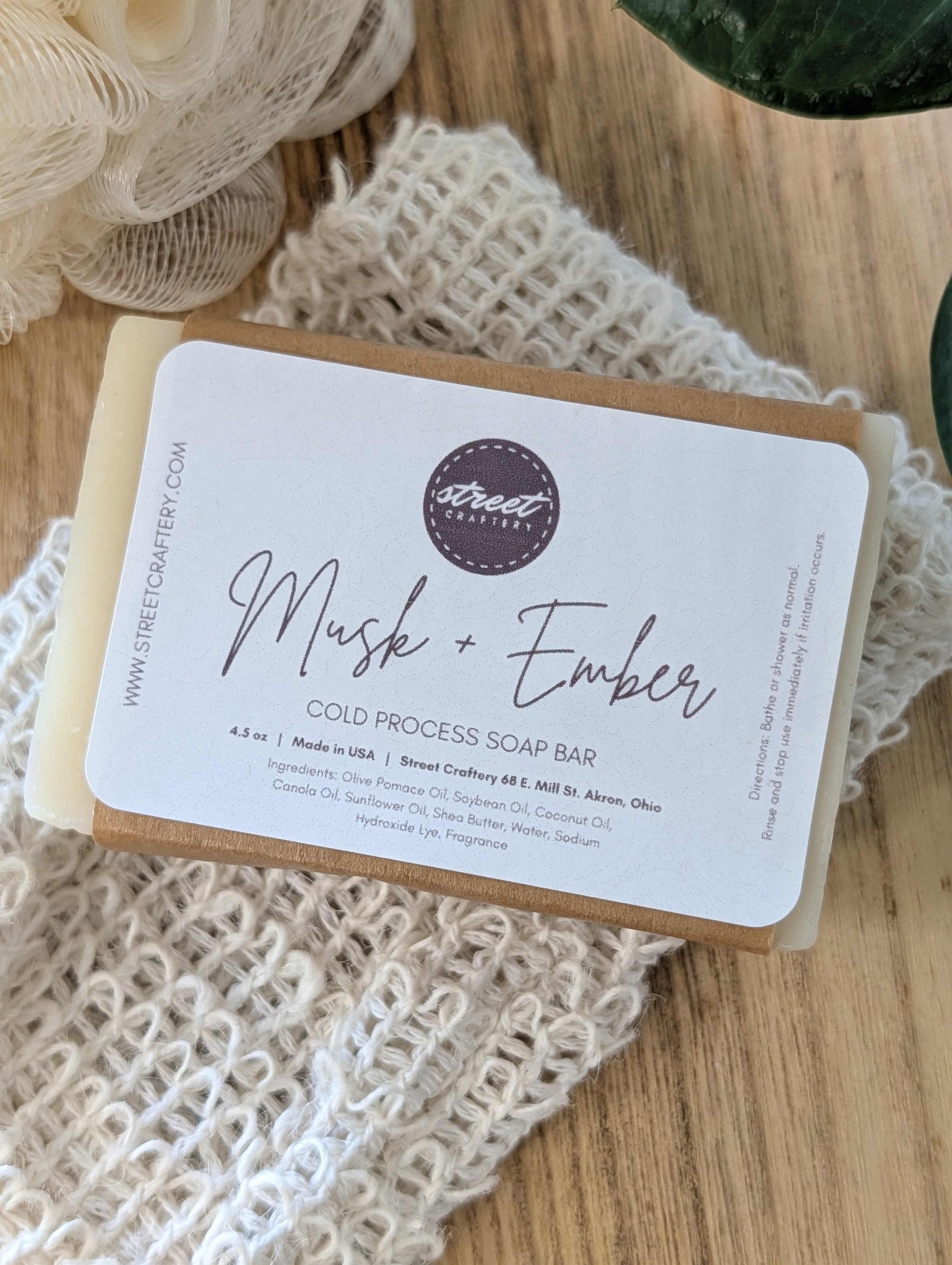 Musk + Ember Soap Bar