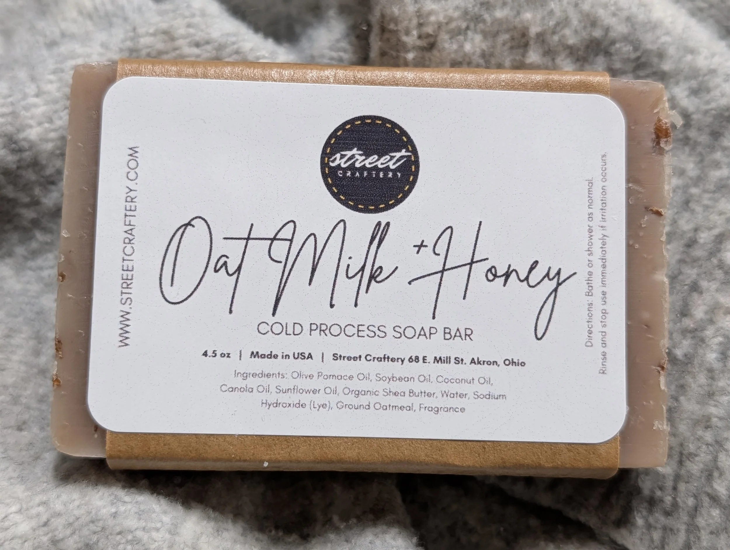 Oat Milk + Honey Cold Soap