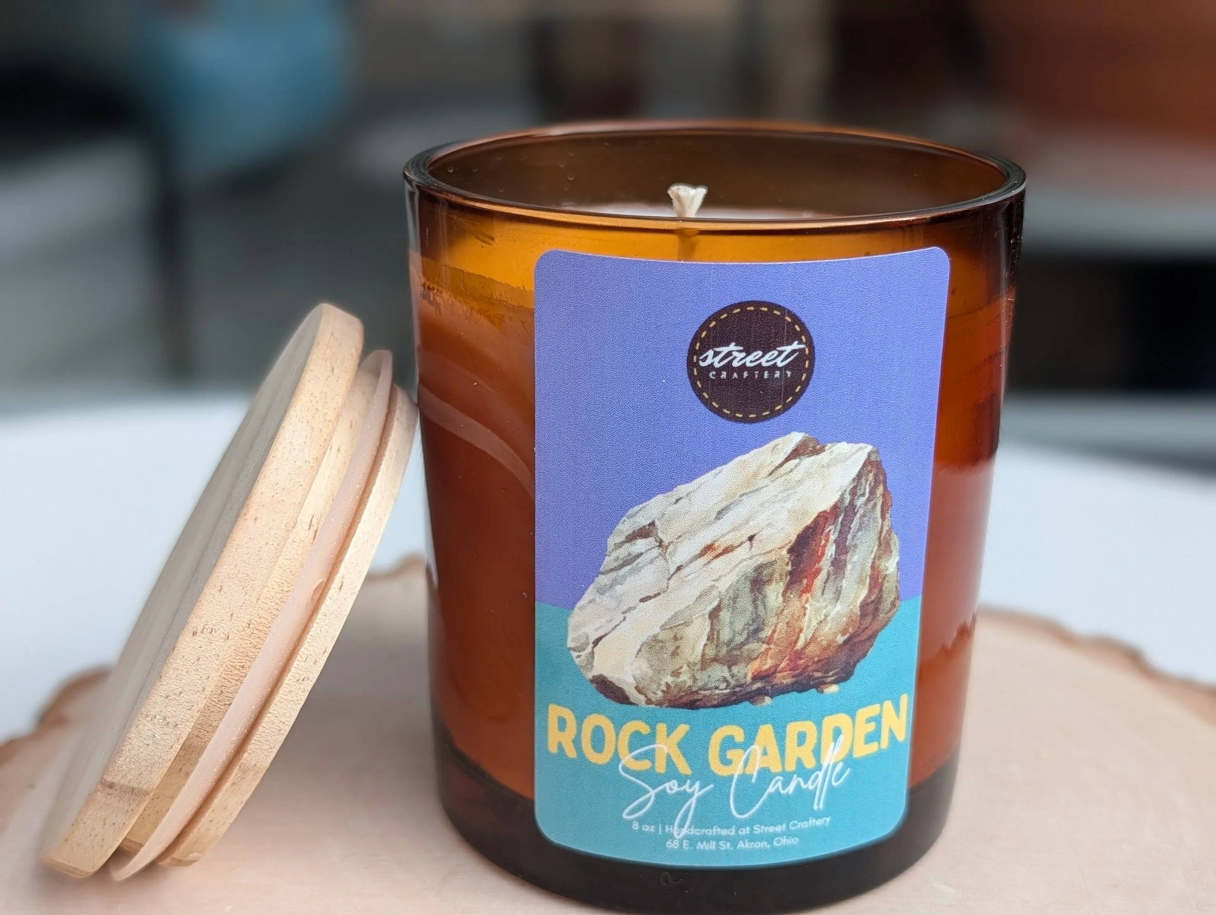 Rock Garden Soy Candle
