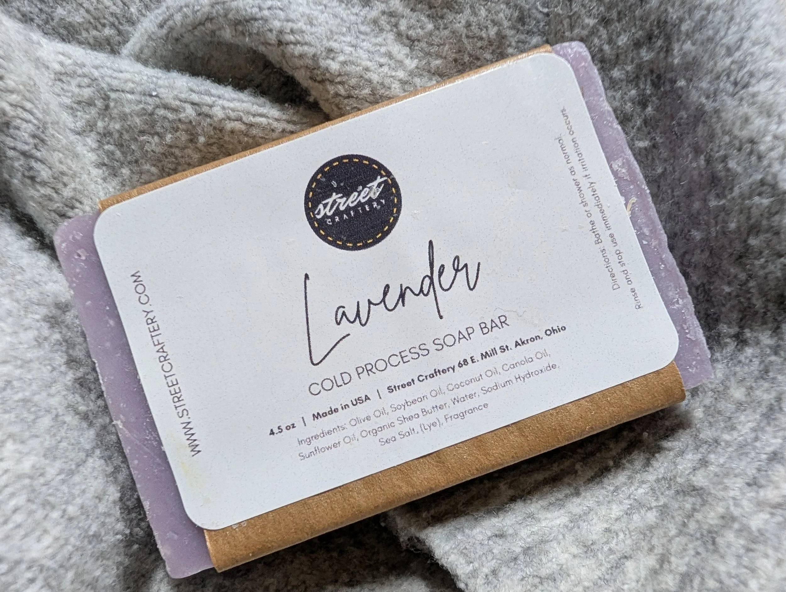 Lavender Cold-Process Soap