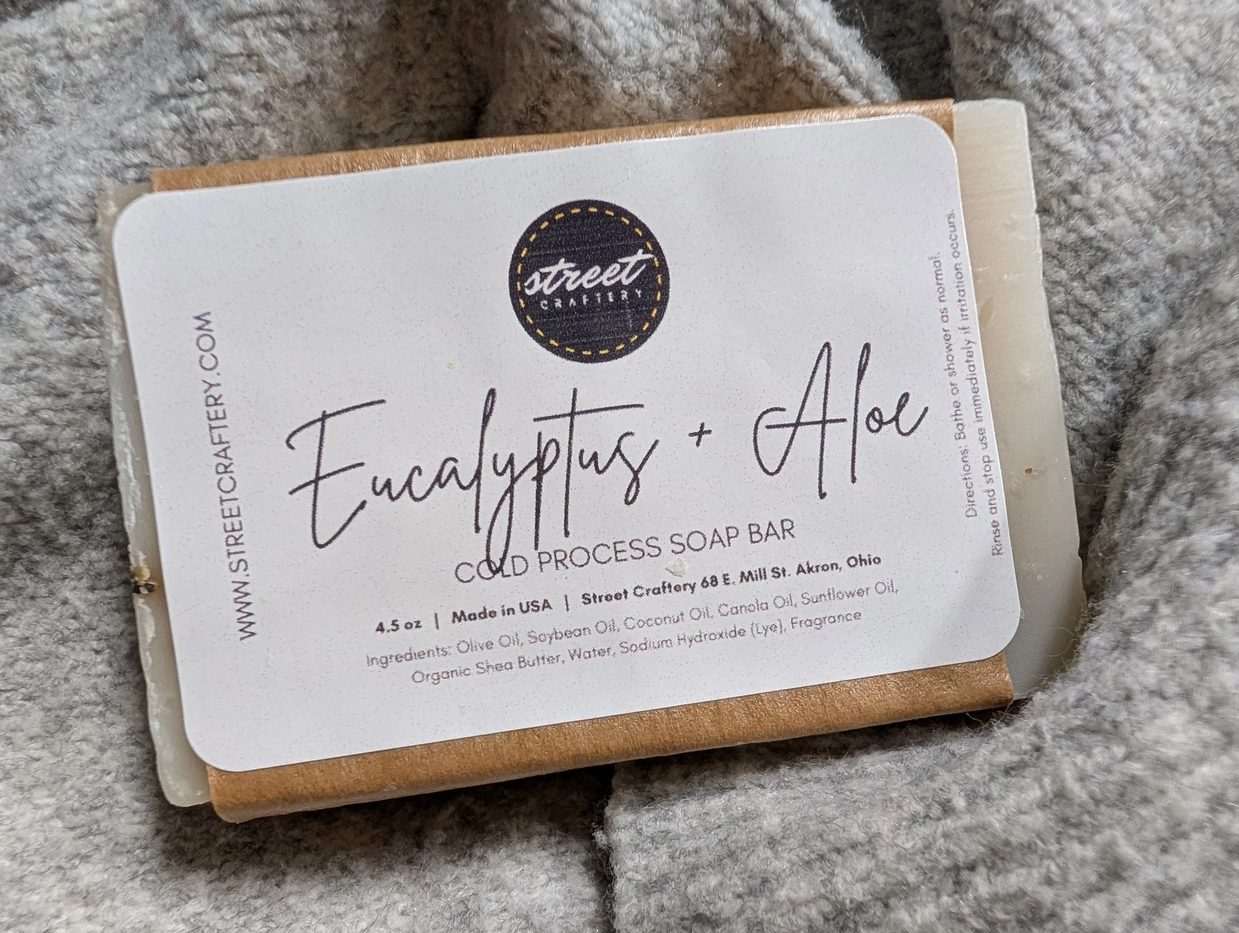 Eucalyptus + Aloe Soap Bar