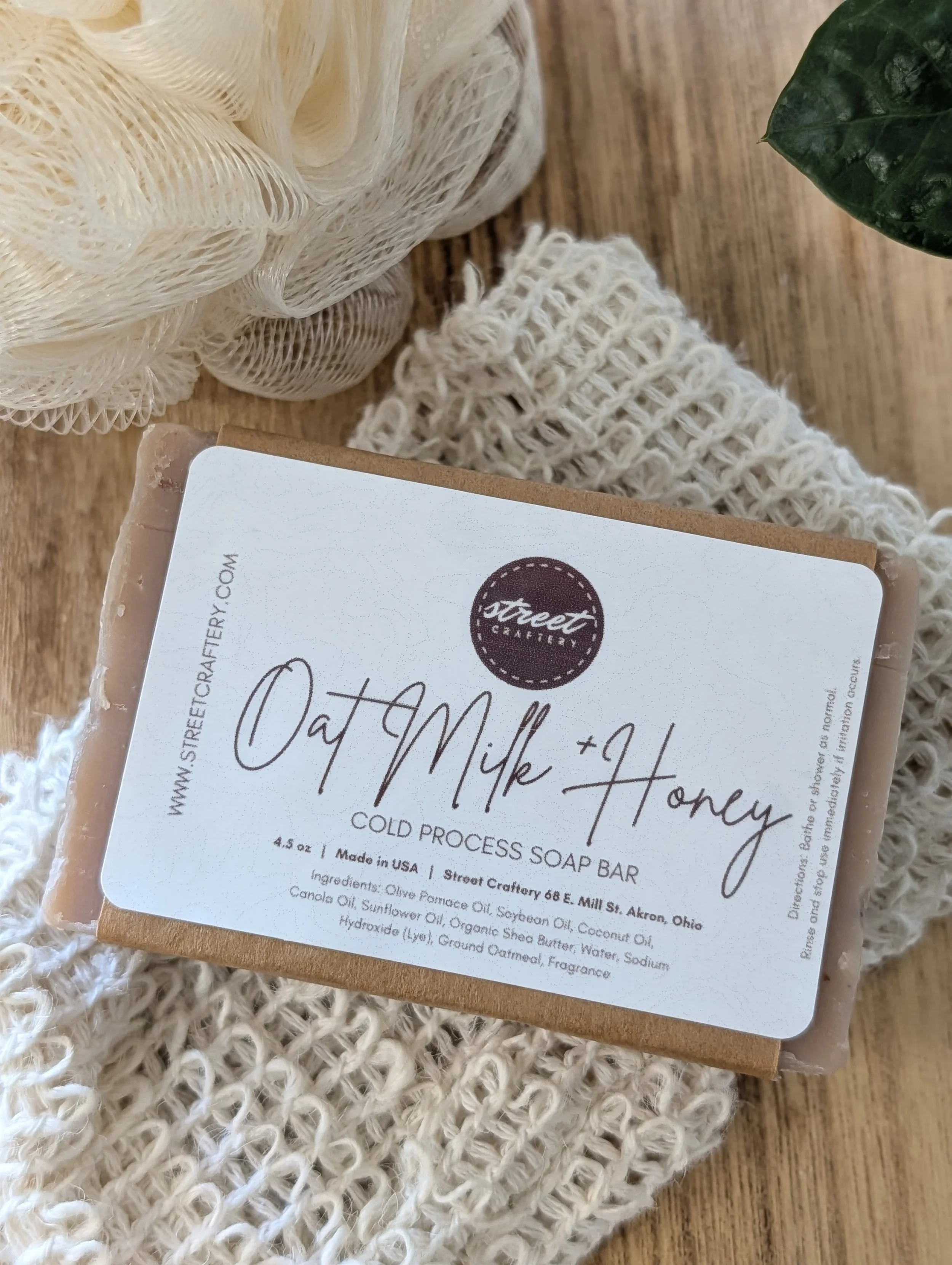 Oat Milk + Honey Cold Soap