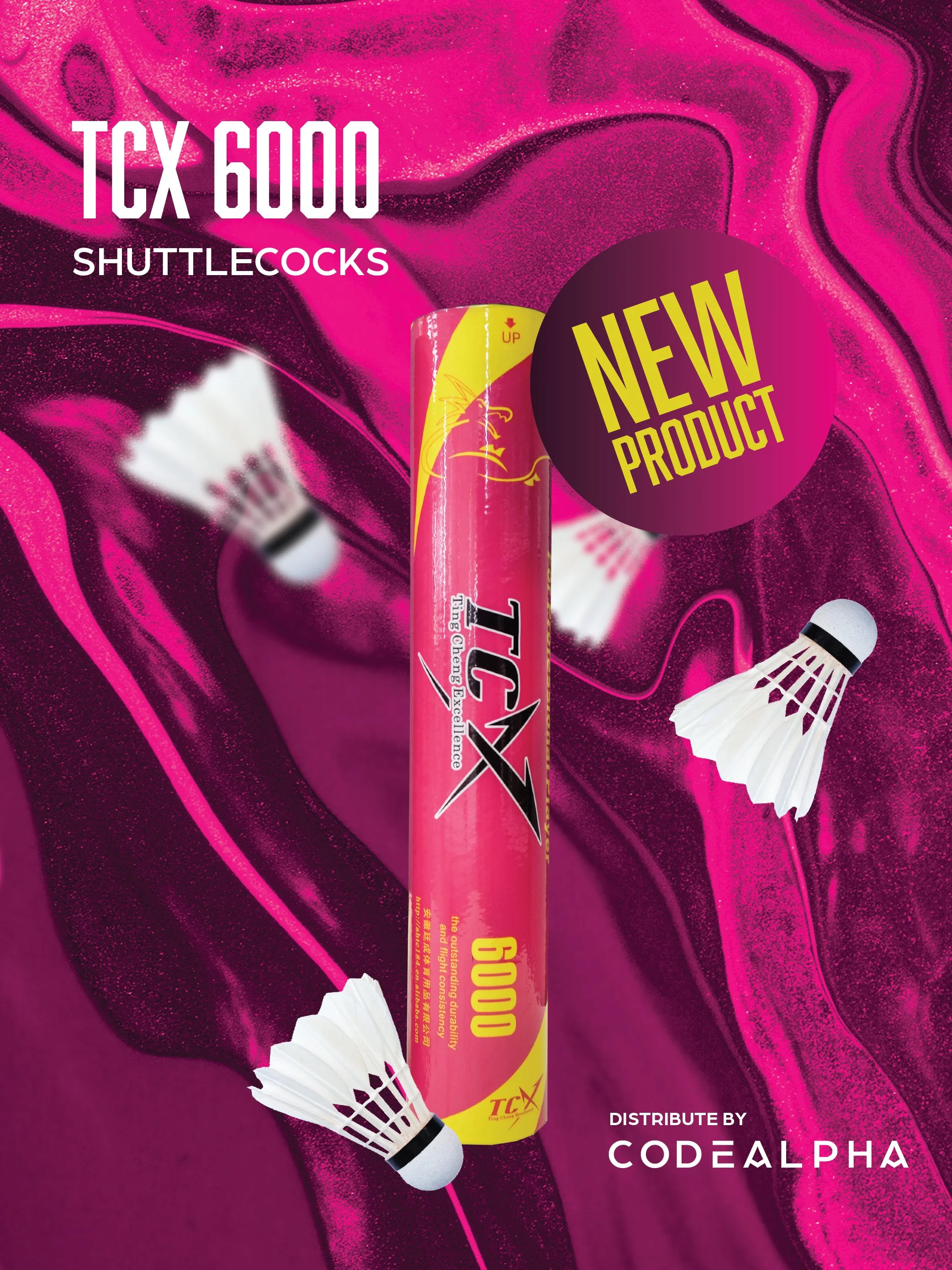 CODEALPHA TCX 6000 Shuttlecock