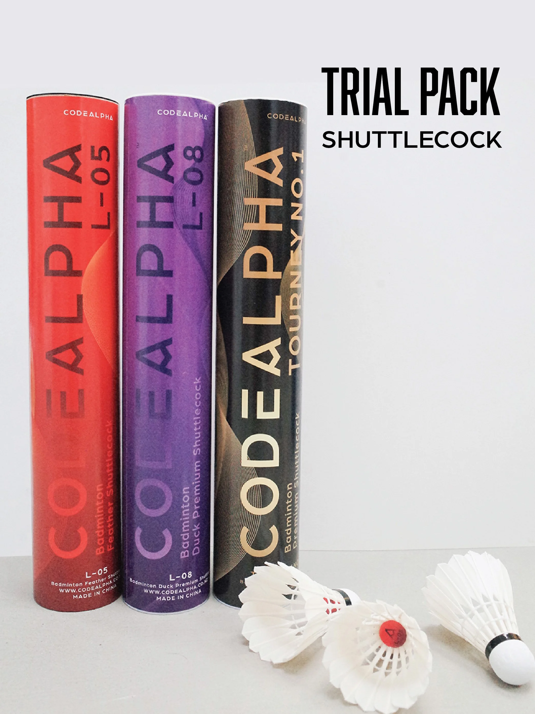 Codealpha Shuttle Combo (3 tubes)