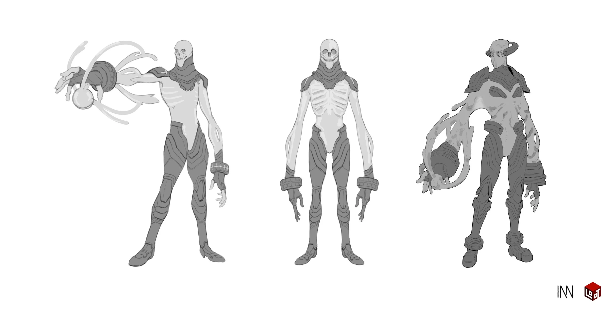 Earlier production sketches