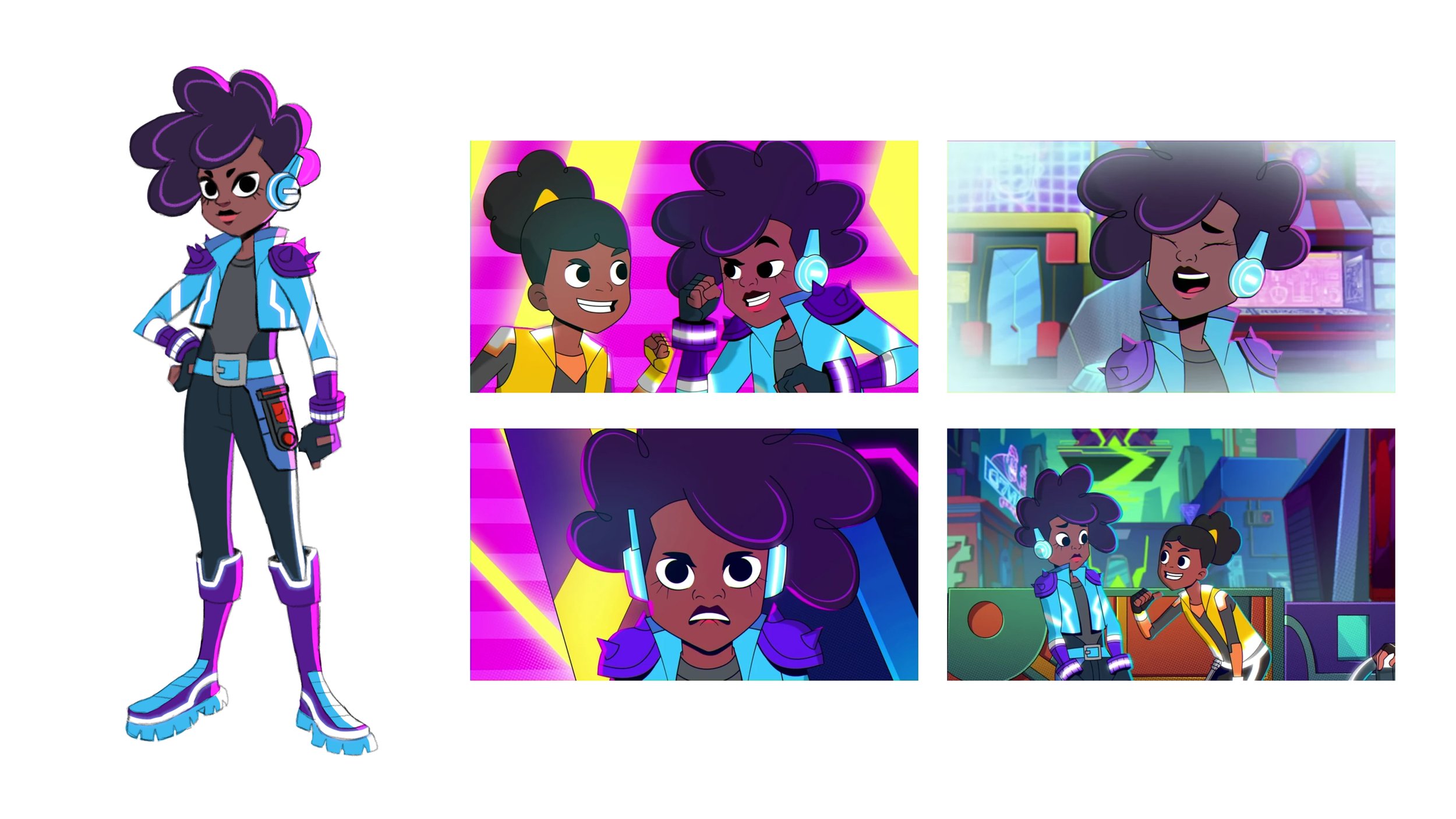 Final design and appearances in the show