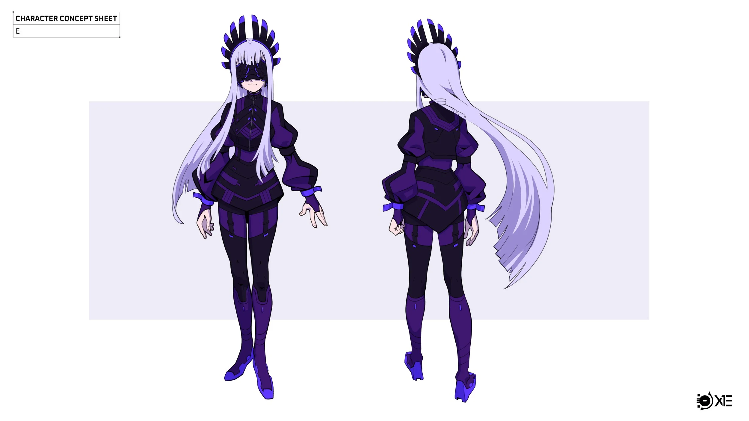 E - Character design - click for full process