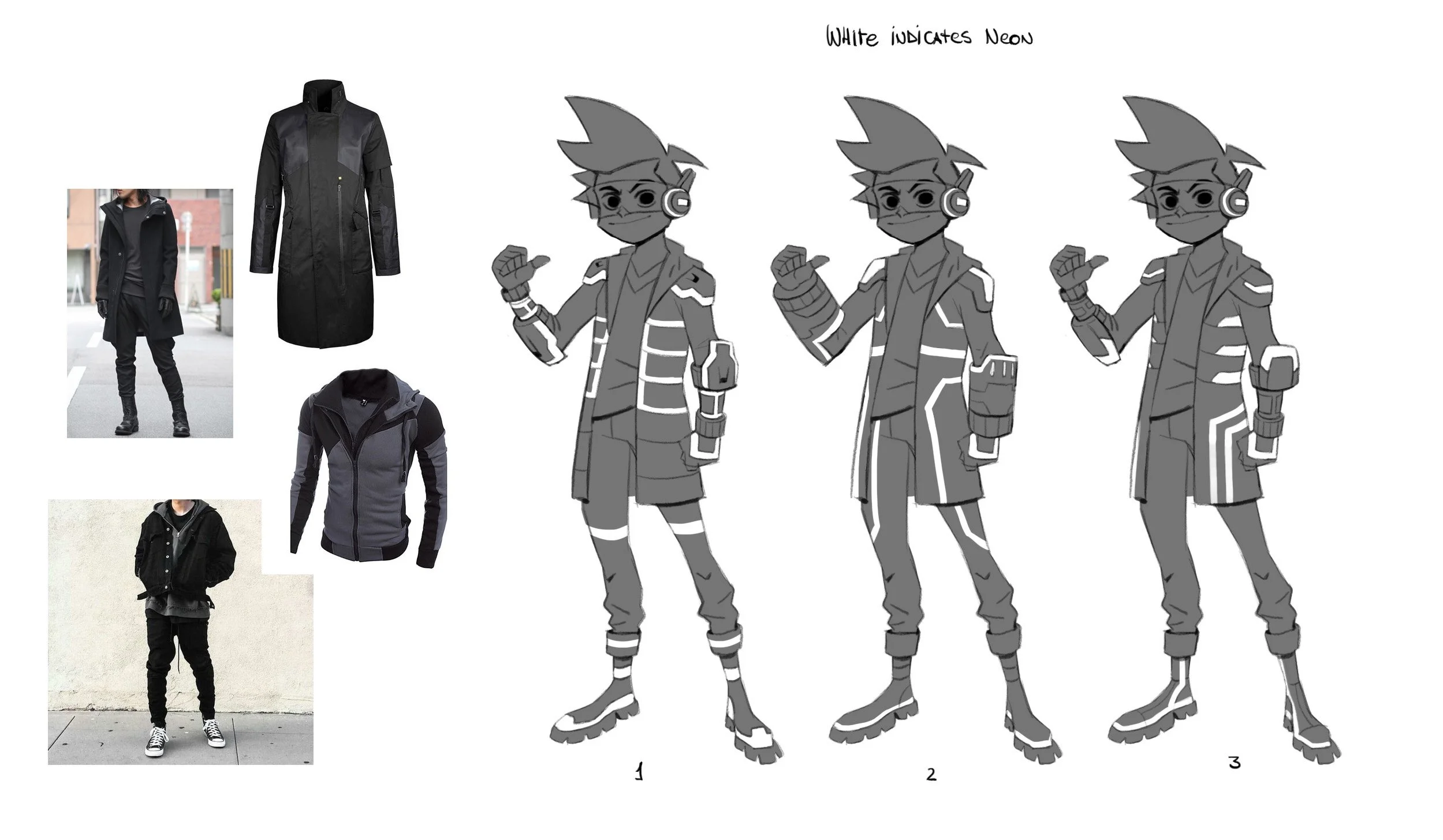 Last round of explorations. The option 1 was selected for finishing.