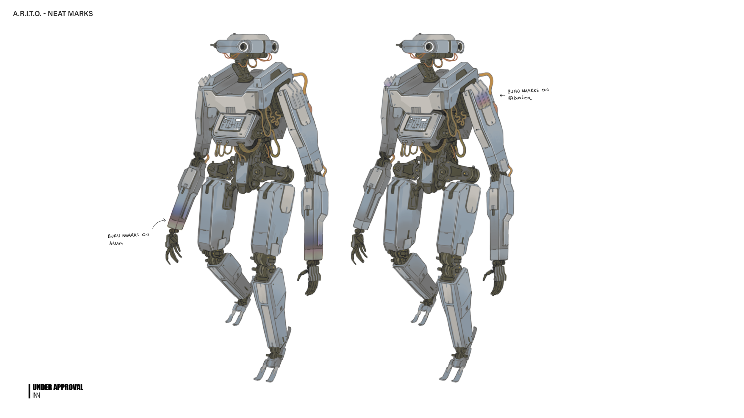 Explorations for exhaust elements.