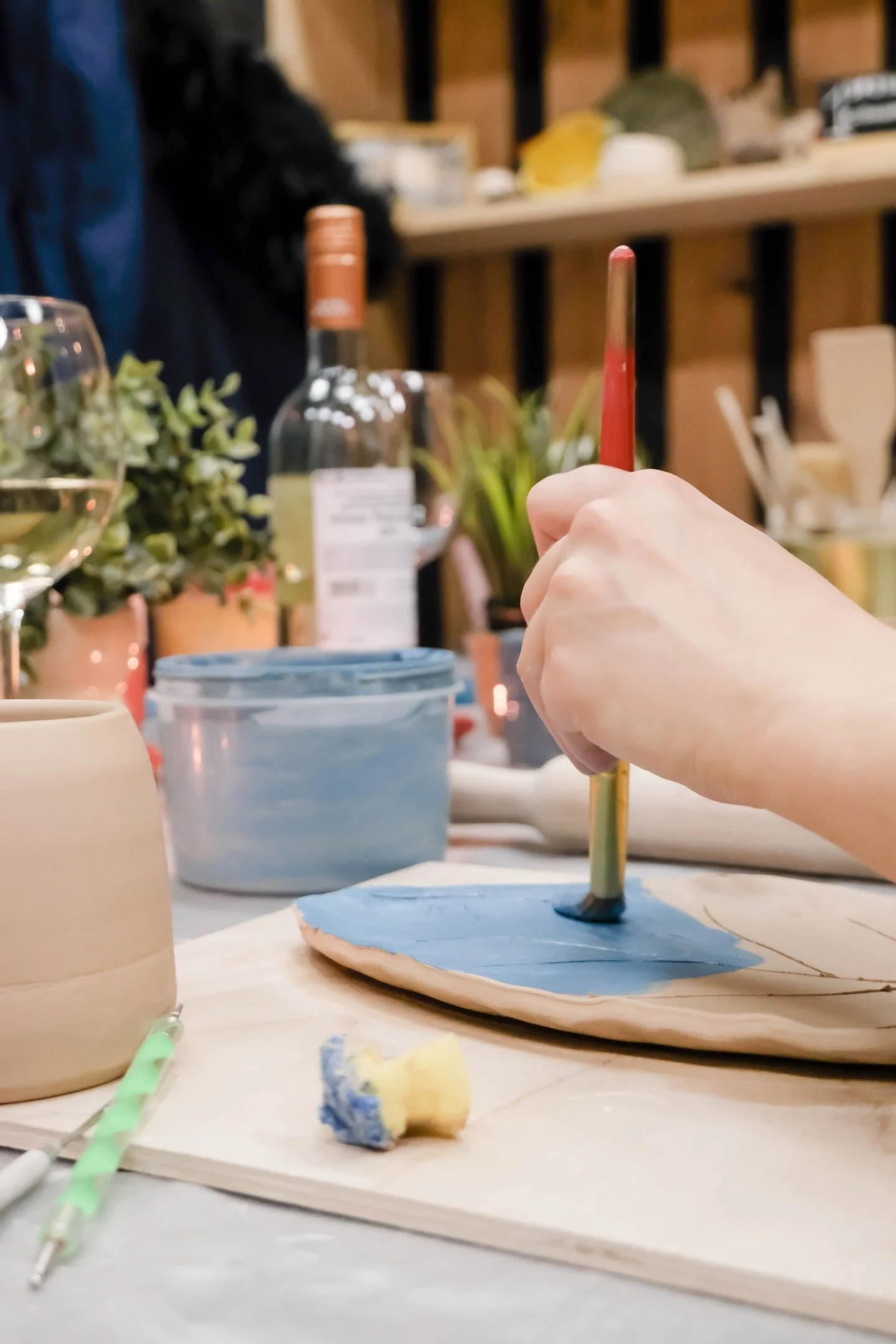 Adult pottery classes in NYC