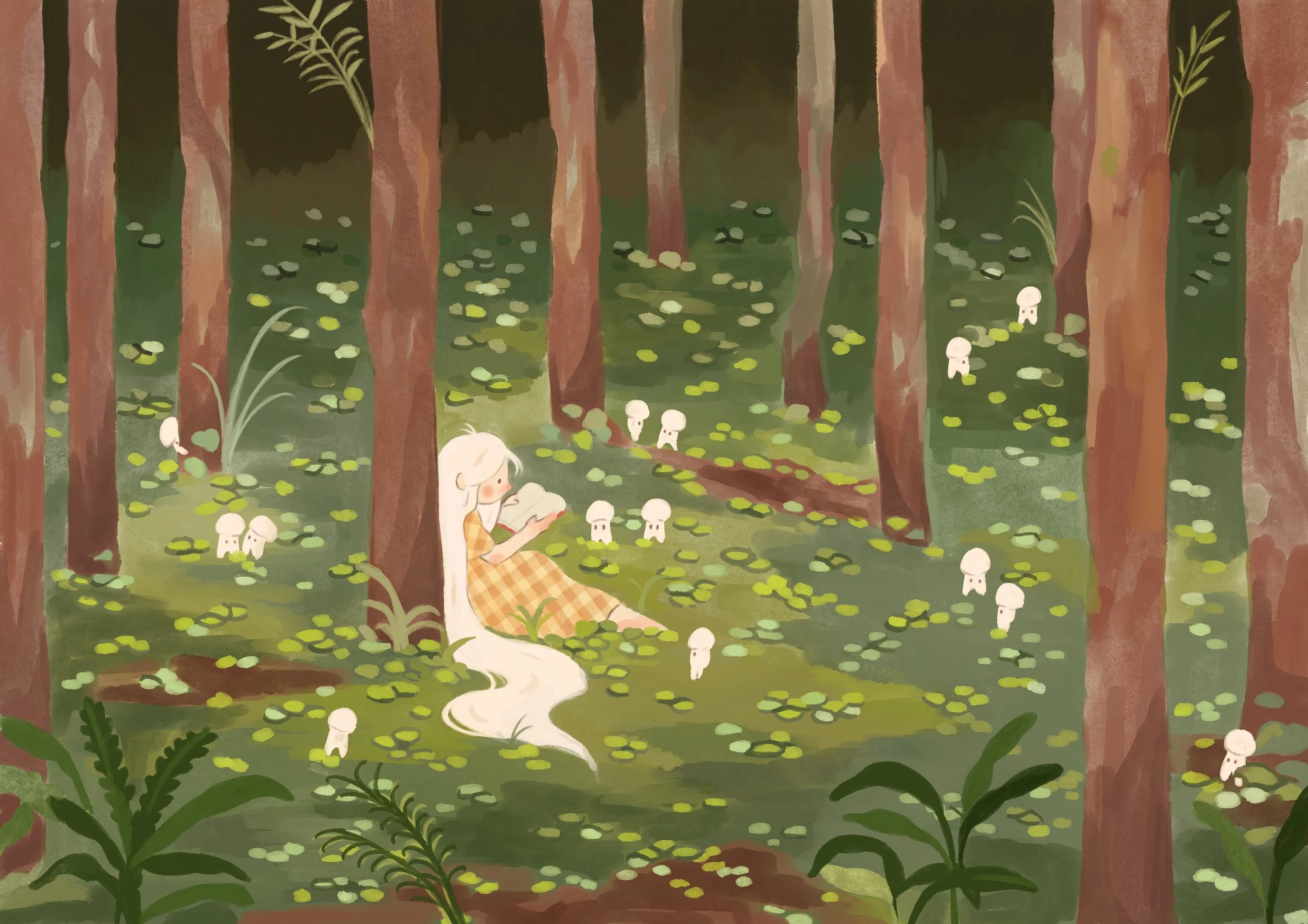 Reading with the Forest Sprites.jpg
