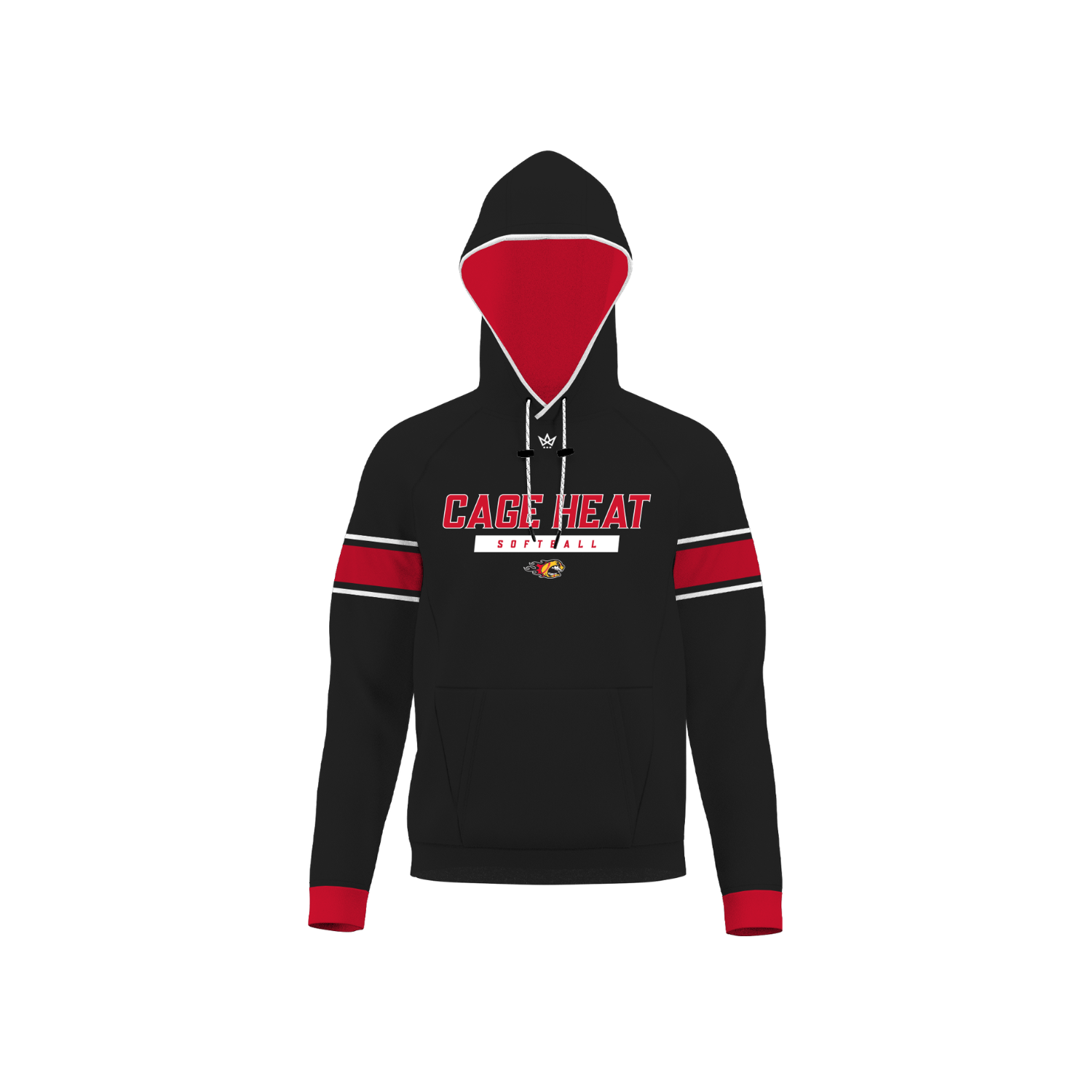 THE CAGE SOFTBALL SUB PERFORMANCE FLEECE HOODIE