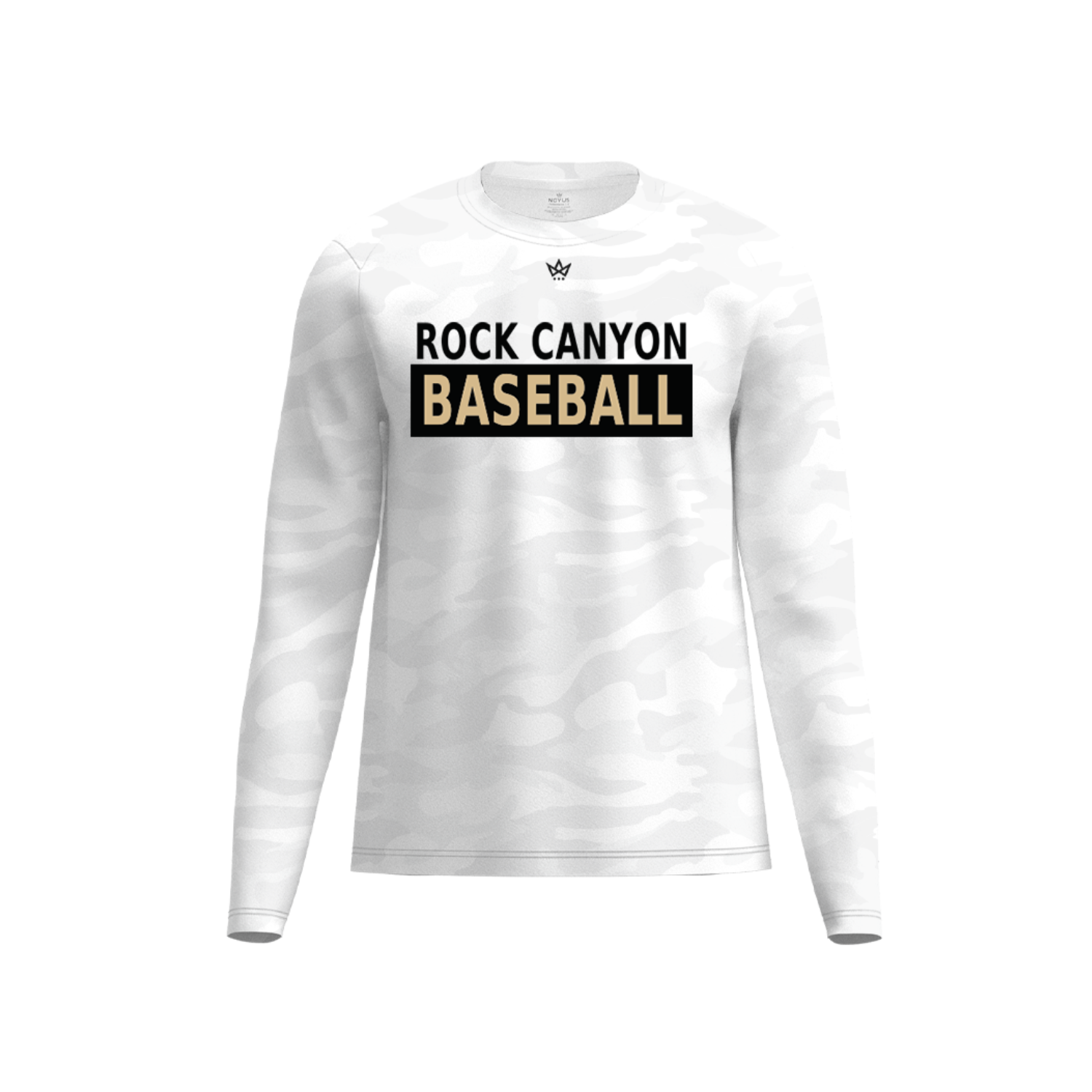 ROCK CANYON BASEBALL ACCESS PERFORMANCE LS [WHITE CAMO]
